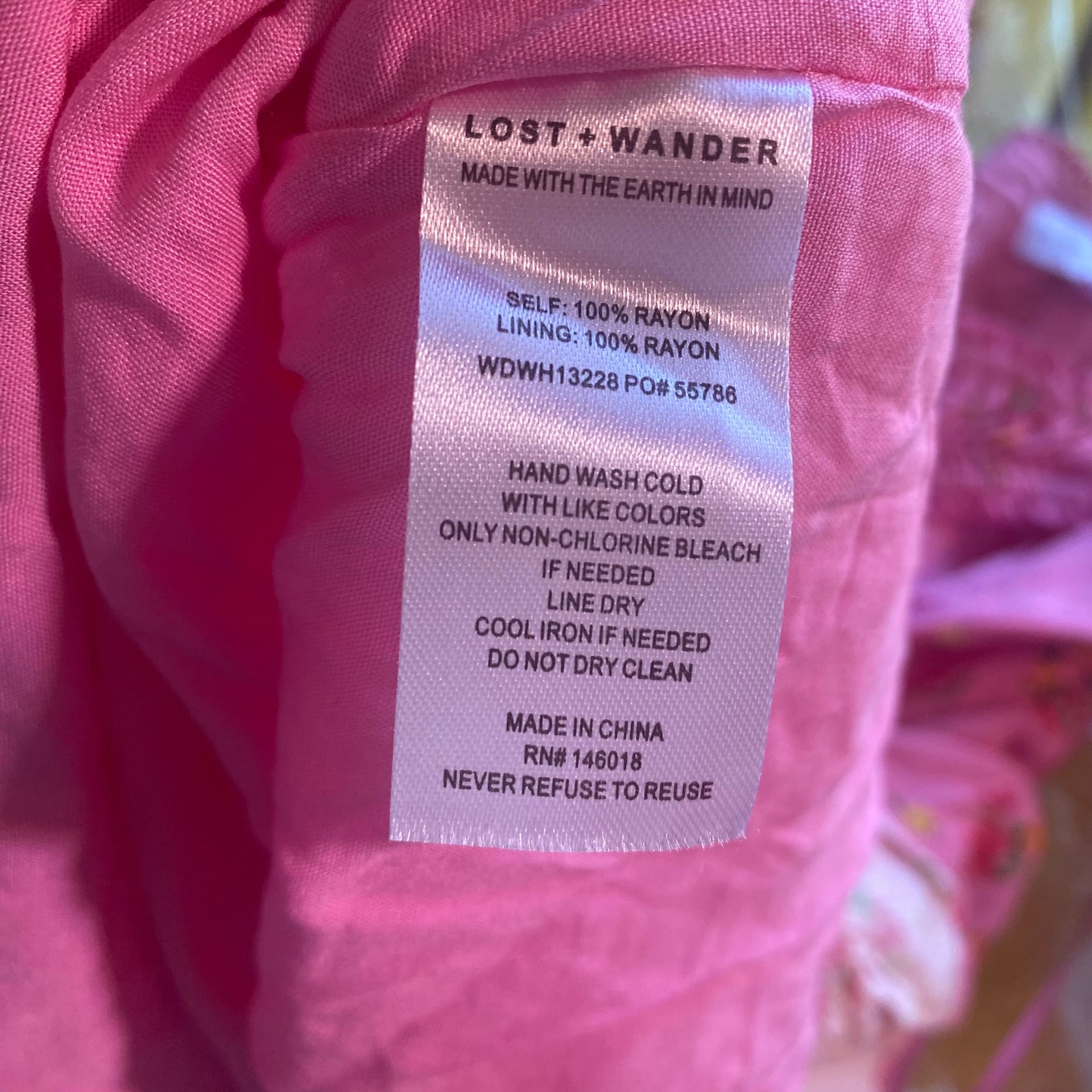 LOST+WANDER Love Spell Floral Mini Dress Floral Ruffle - Pink 7