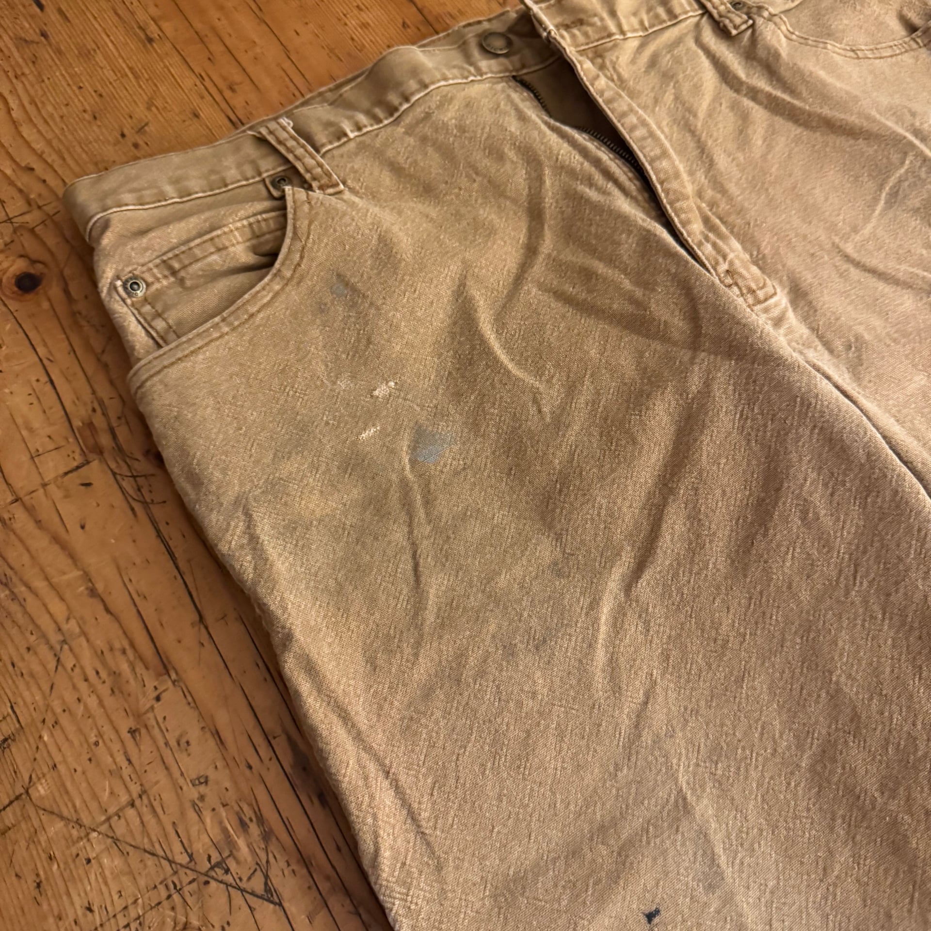 Vintage Dickies Carpenter Pants 34 X 30 Khaki Carpenter Pants 2