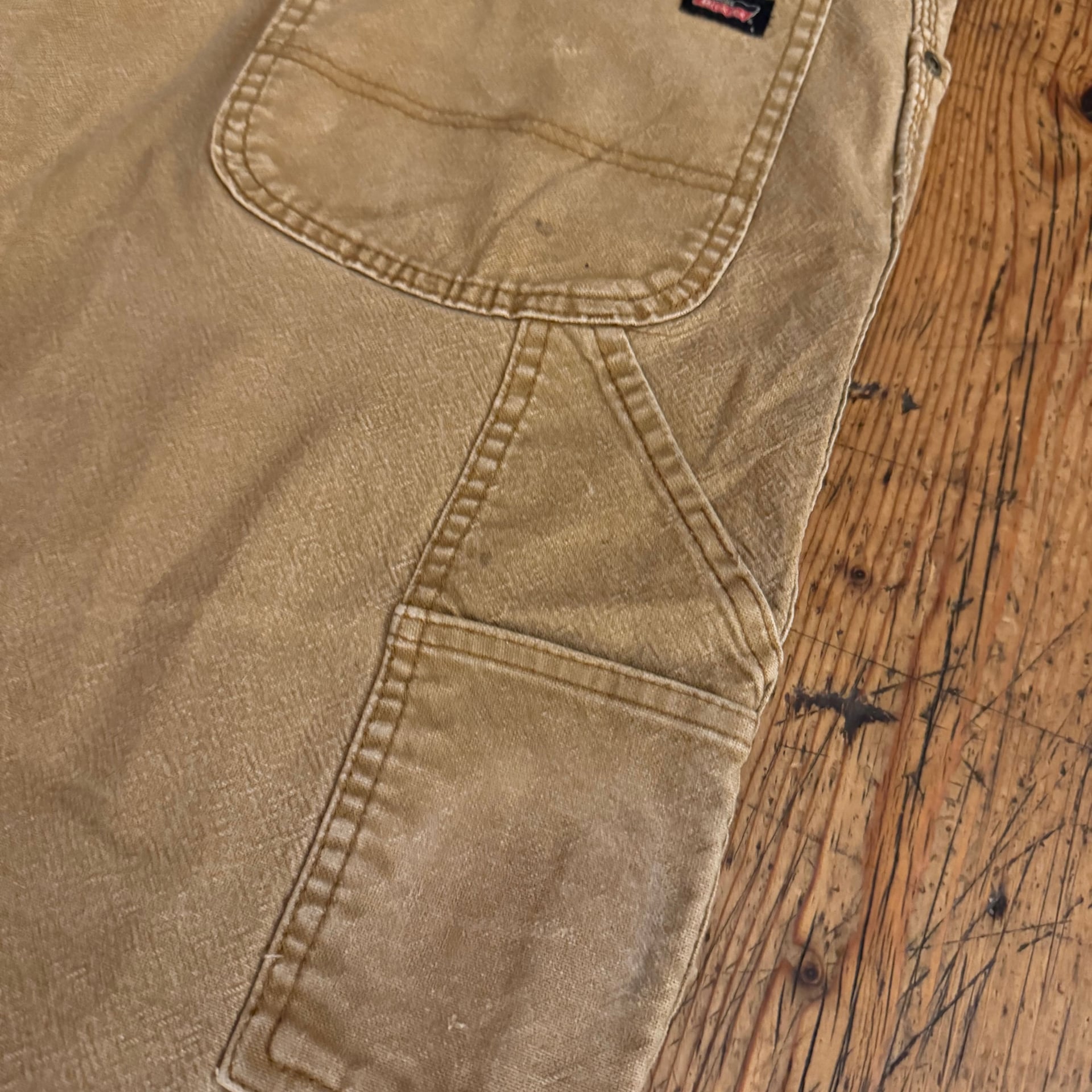 Vintage Dickies Carpenter Pants 34 X 30 Khaki Carpenter Pants 5