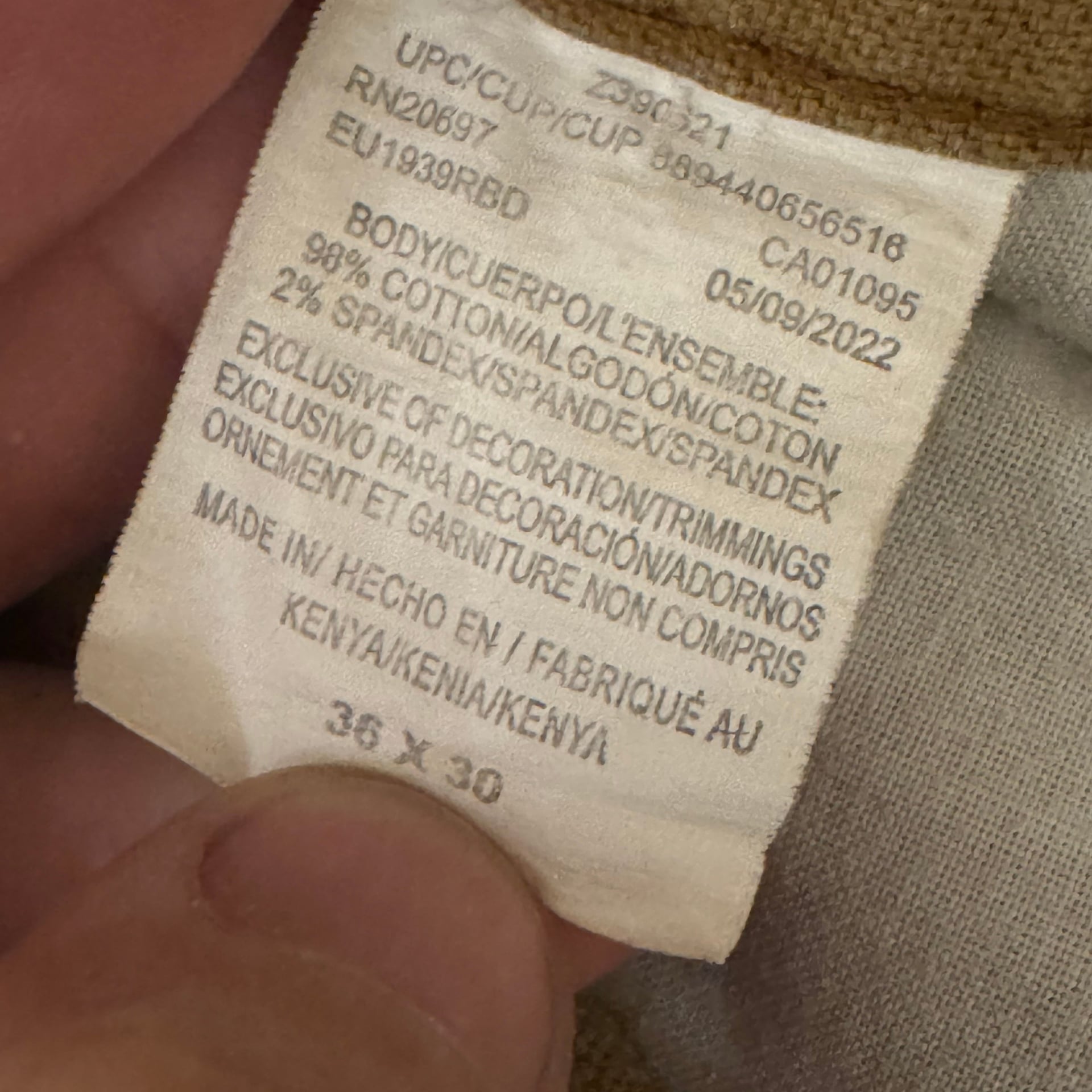 Vintage Dickies work pants SIZE 36x30 8