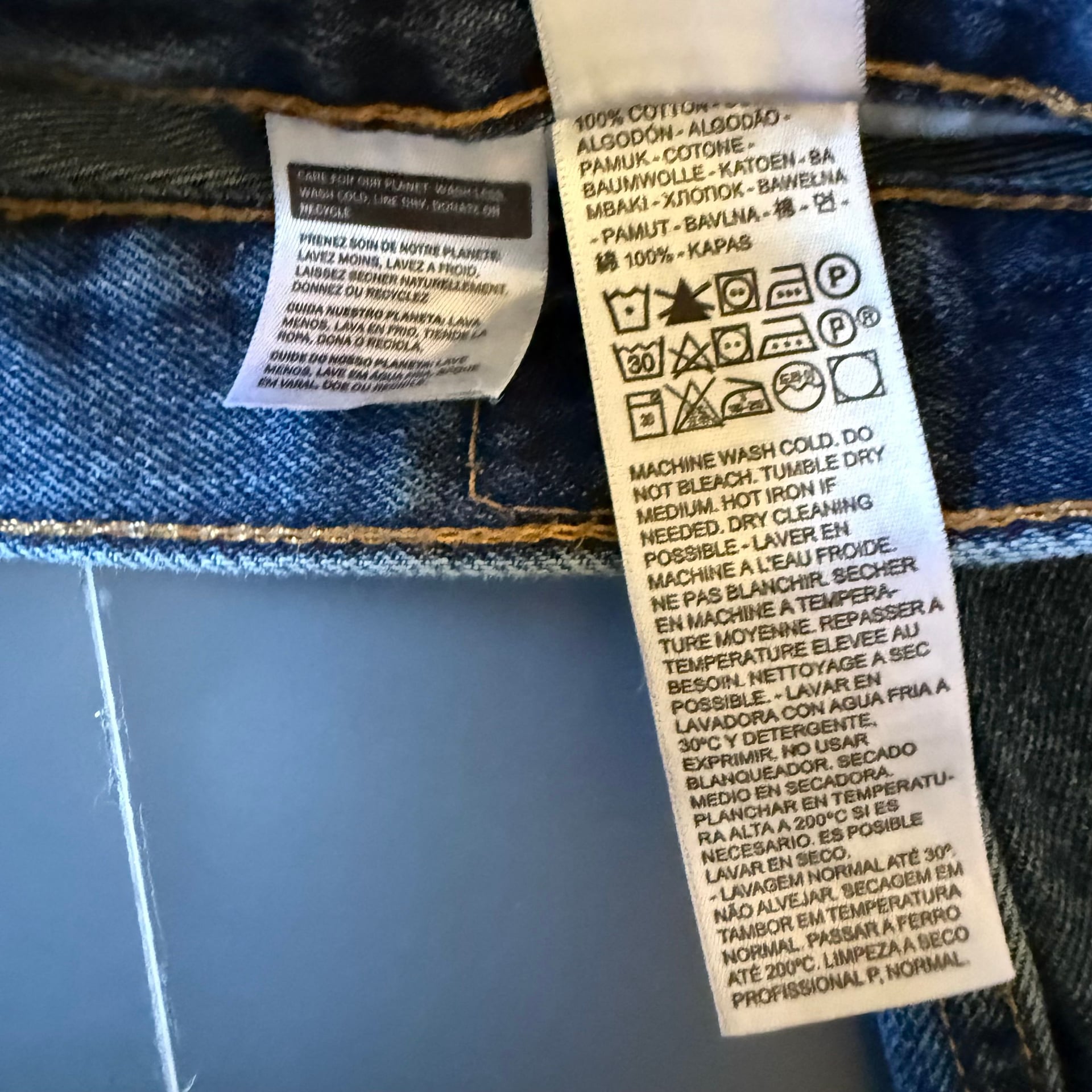 Levi's Jeans Men's W29 L30 Classic Straight Leg Medium Wash PC9-00505-4886 8