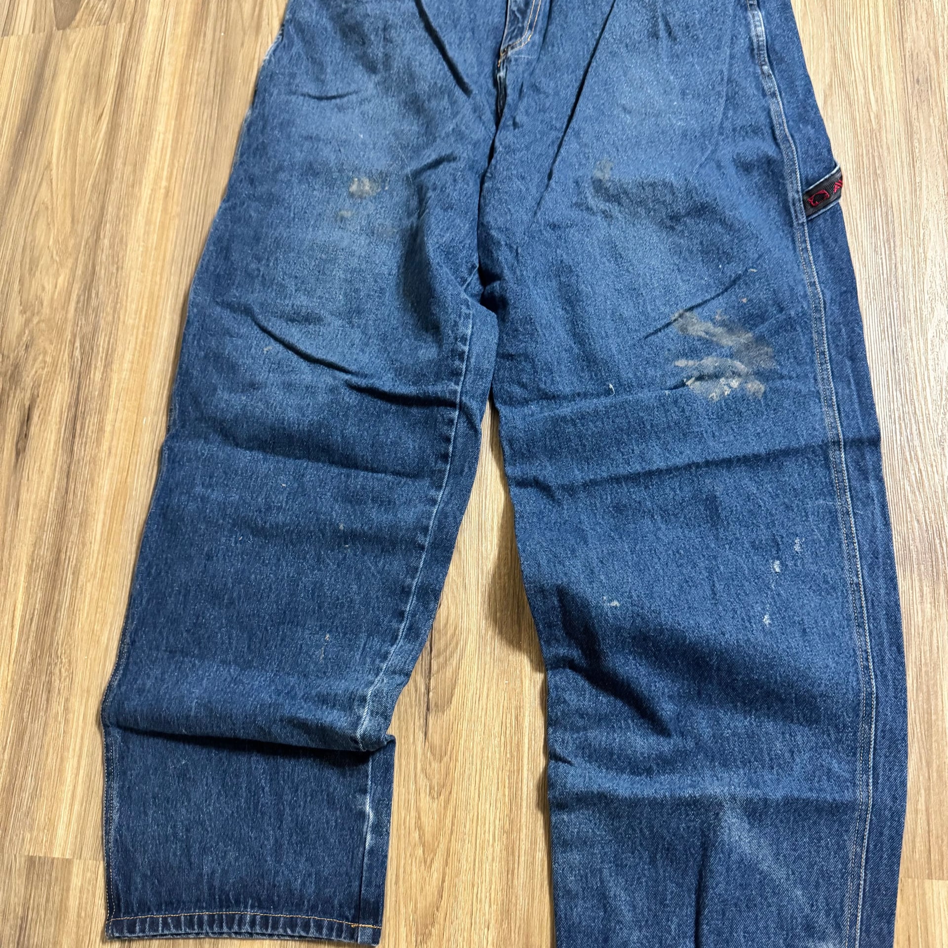 Avirex jeans 38” 90s carpenter jeans embroidered 5