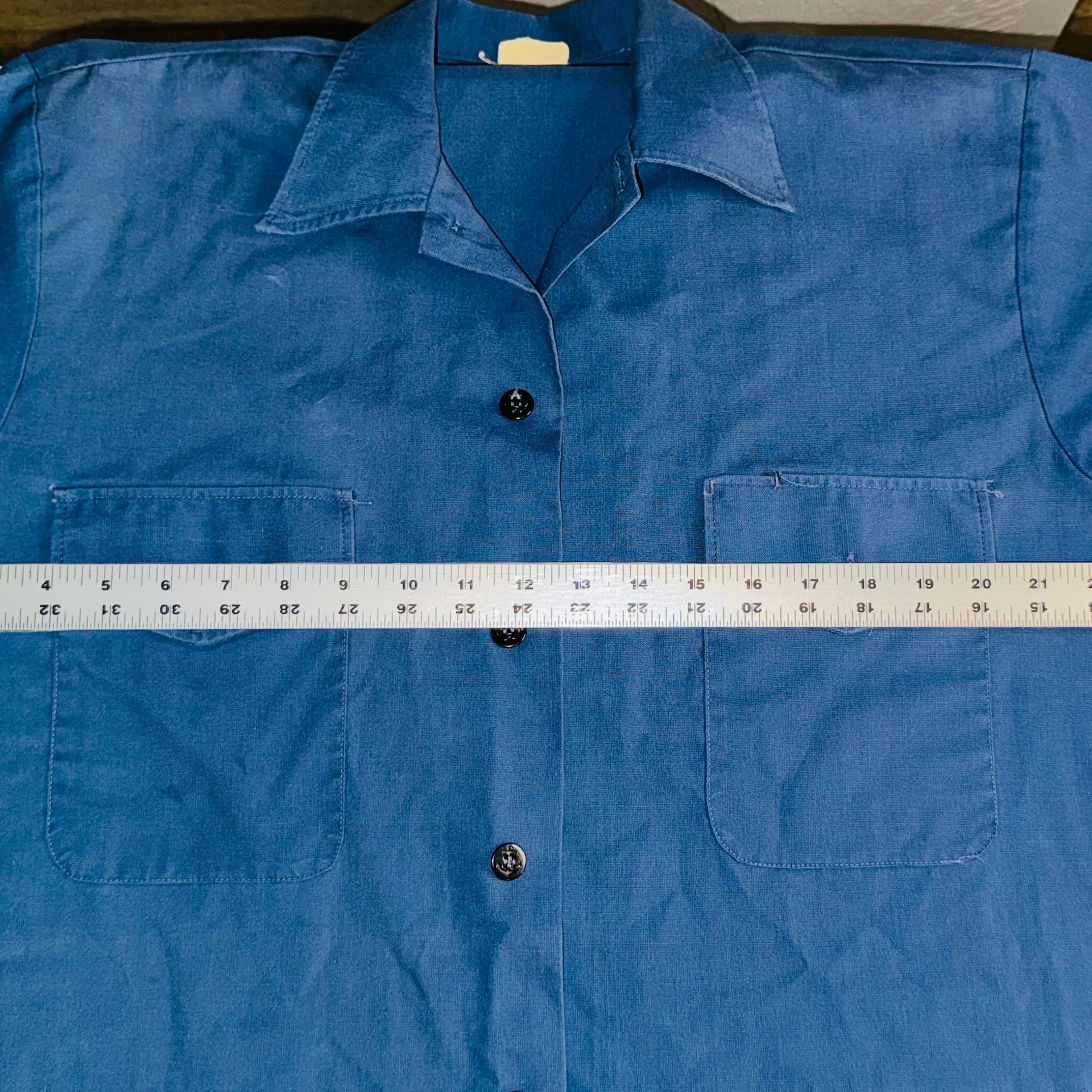 American Vintage 70 ‘s Navy Uniform Top PO 1st Class 16-16.5  8
