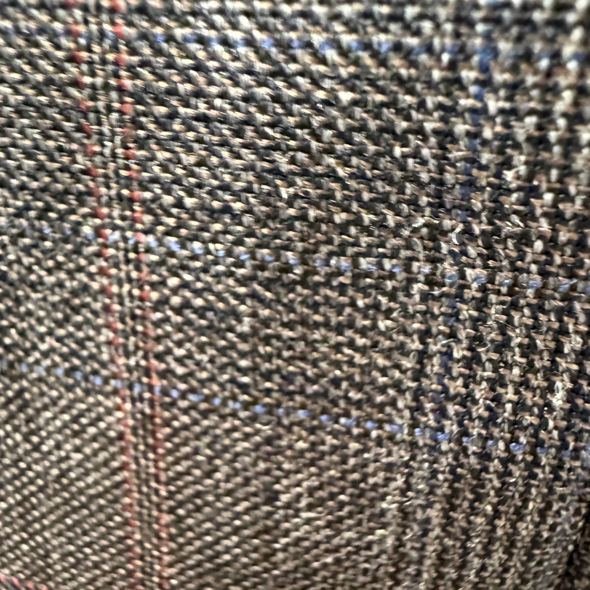 Hart Schaffner Marx Gold Trumpeter Nordstrom Wool Check Gray 2 Button Blazer.  8