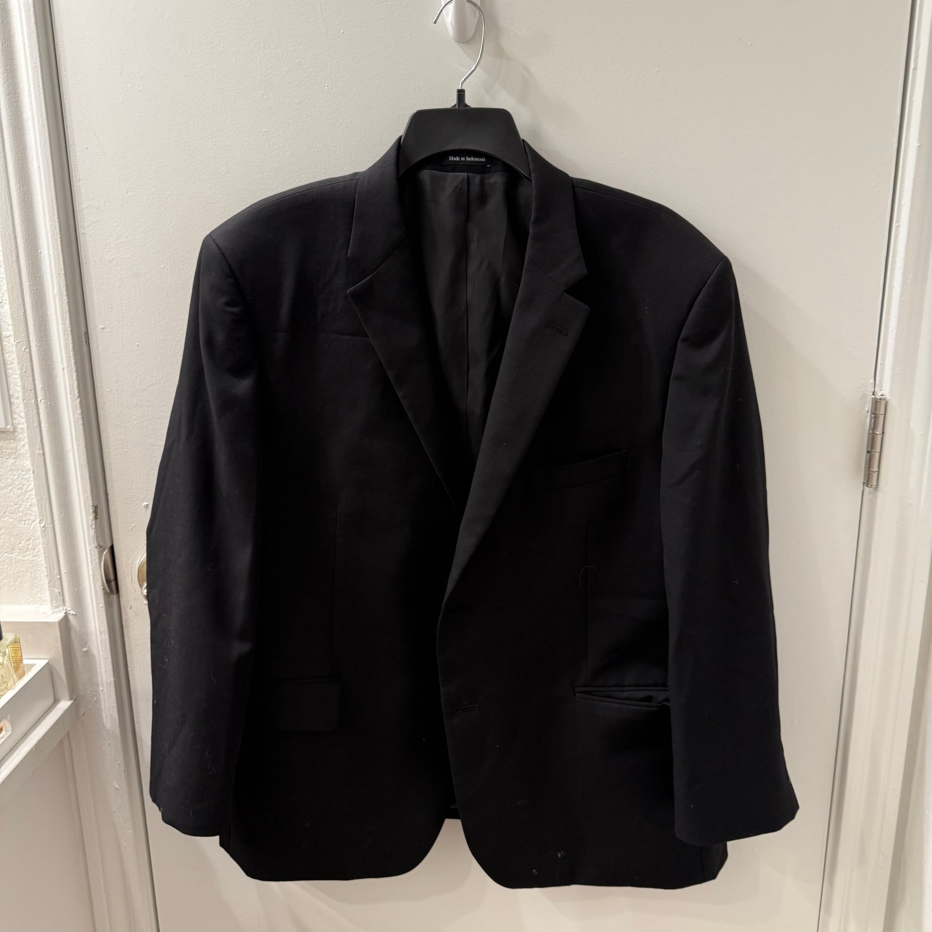 Pronto Uomo Platinum Black 2-Button Blazer 1