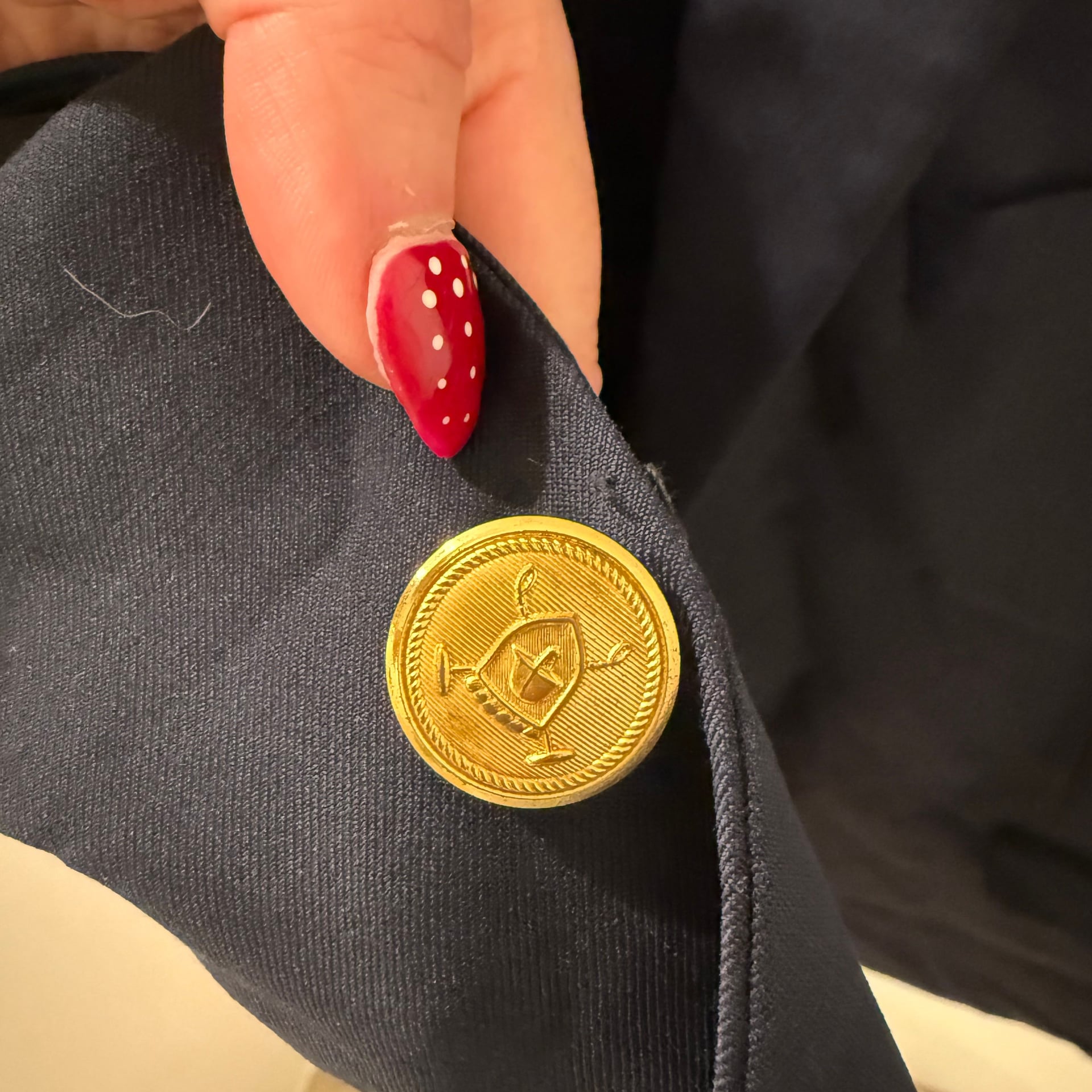 Lauren Ralph Lauren Black Label Mens 2 Button Wool Blend Blazer 6