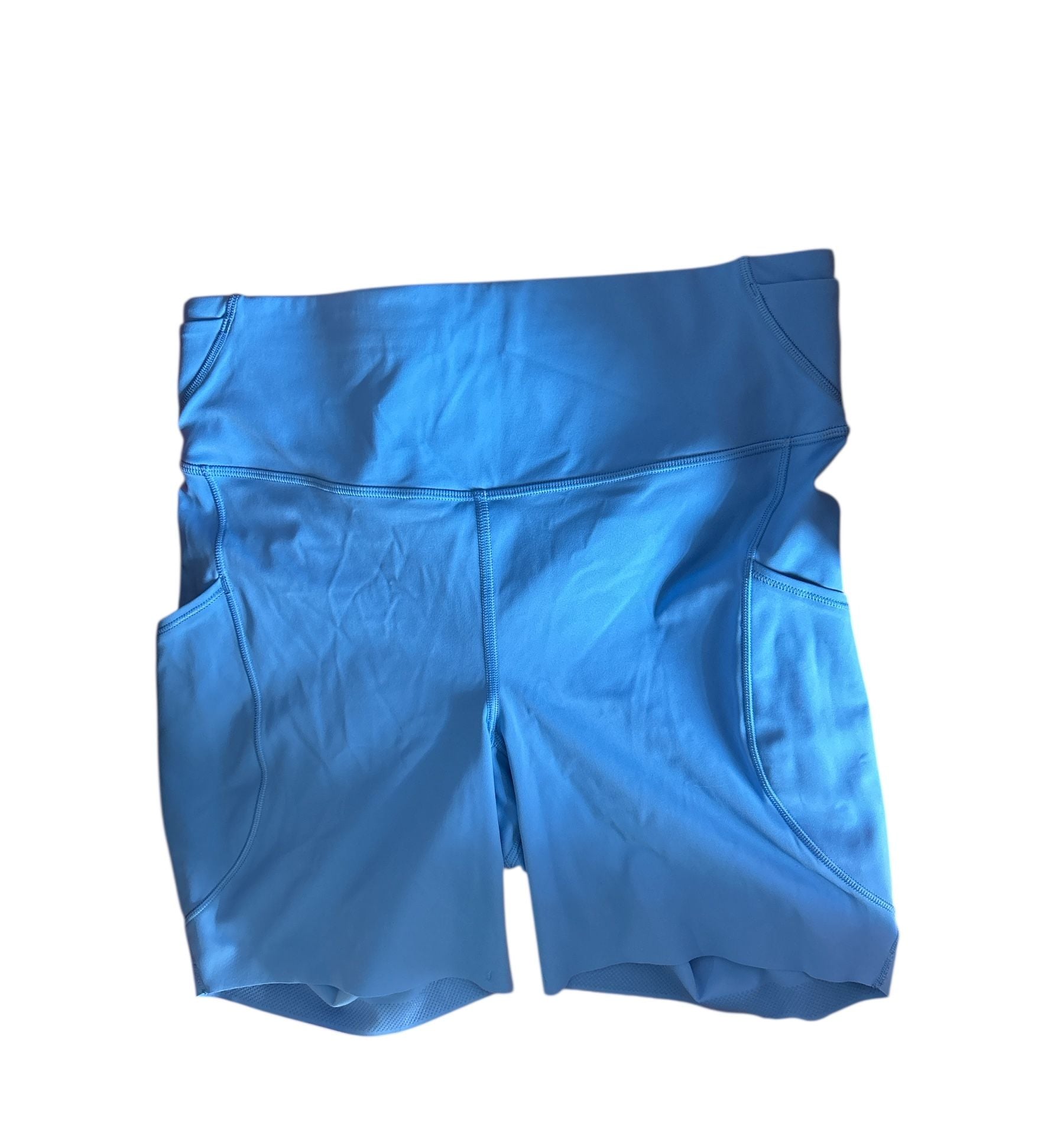 Lululemon fast and free shorts, pool party blue size 10 NWT 2
