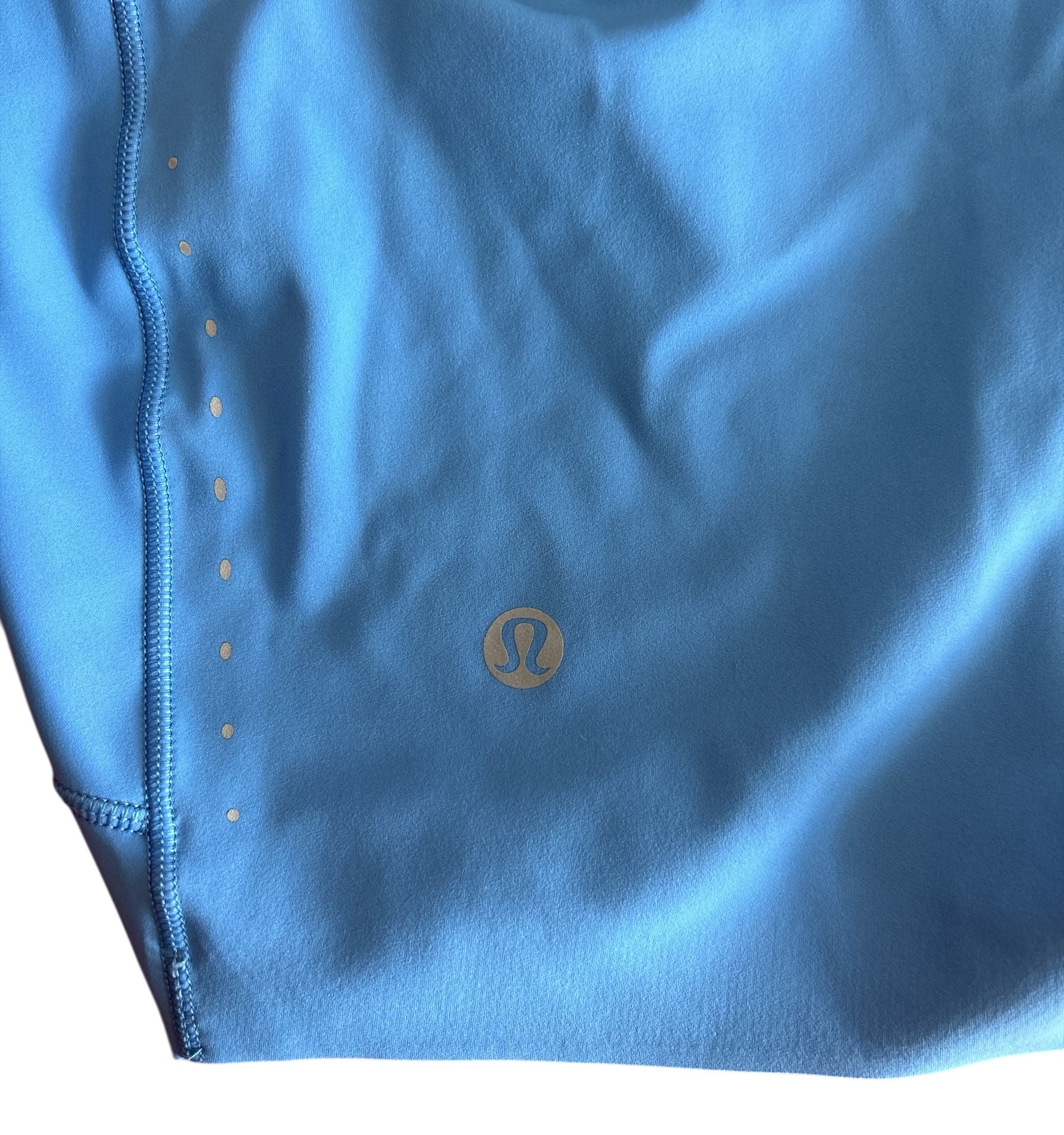 Lululemon fast and free shorts, pool party blue size 10 NWT 6
