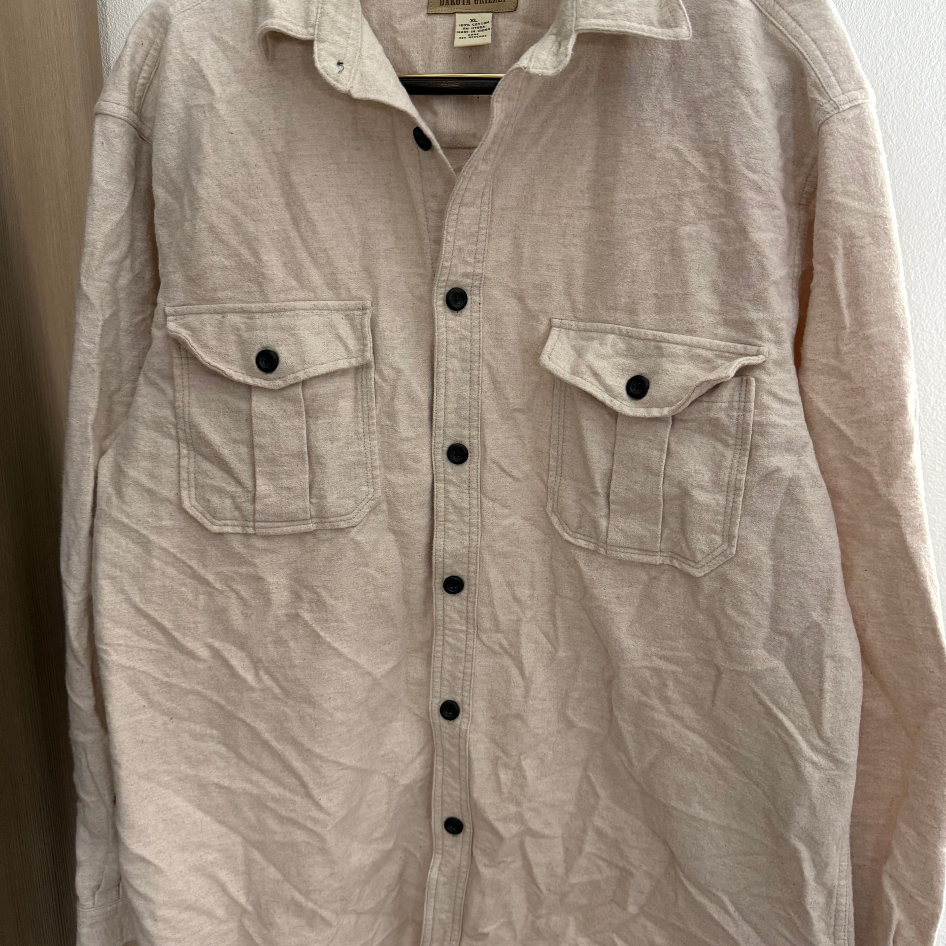 Dakota Grizzly Long Sleeve 100% Cotton Flannel Shirt 1