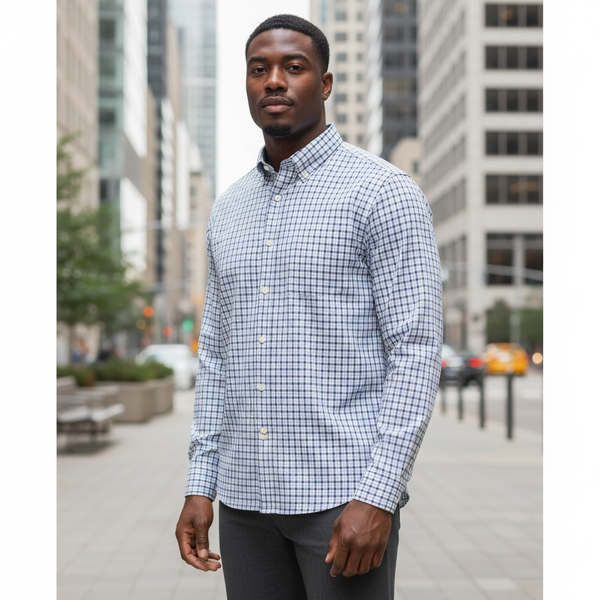 Brooks Brothers Men's Stretch Cotton Non-Iron Button Down Collar