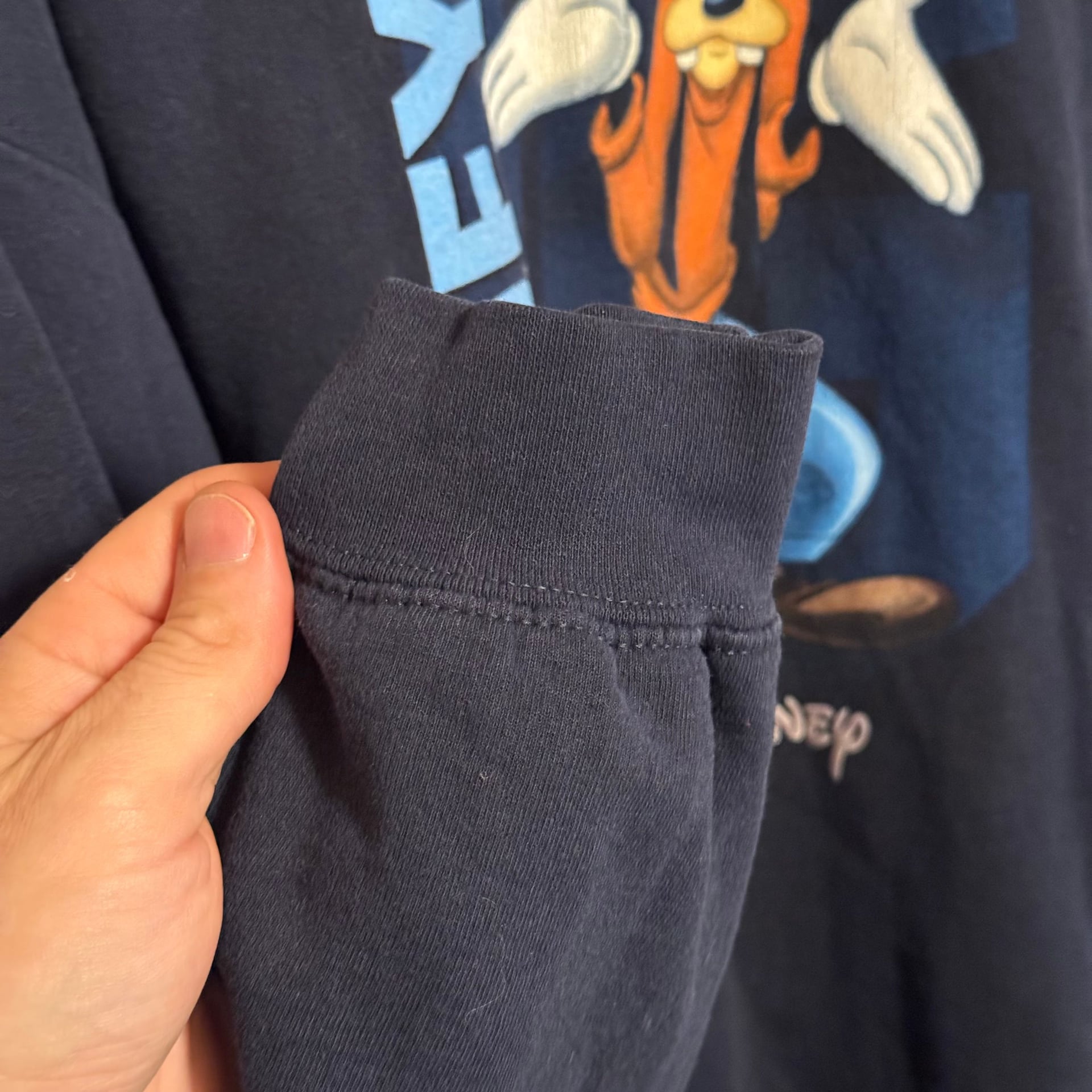 Vintage 90s Disney Goofy Crewneck Sweatshirt XL 7