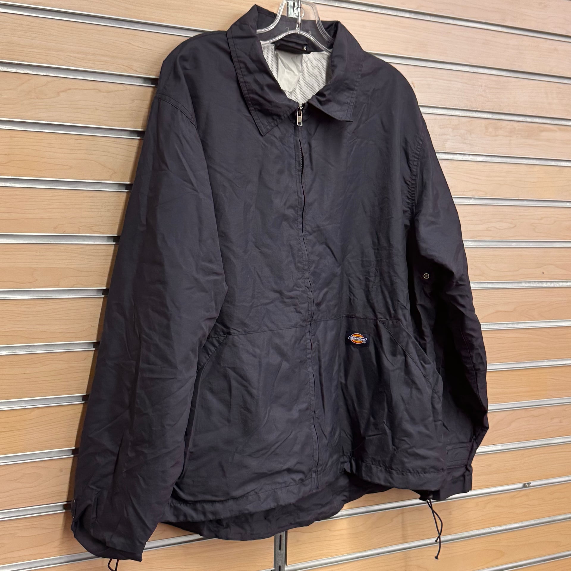 VINTAGE DICKIES LIGHTWEIGHT BLACK TRACK JACKET - L –, 1
