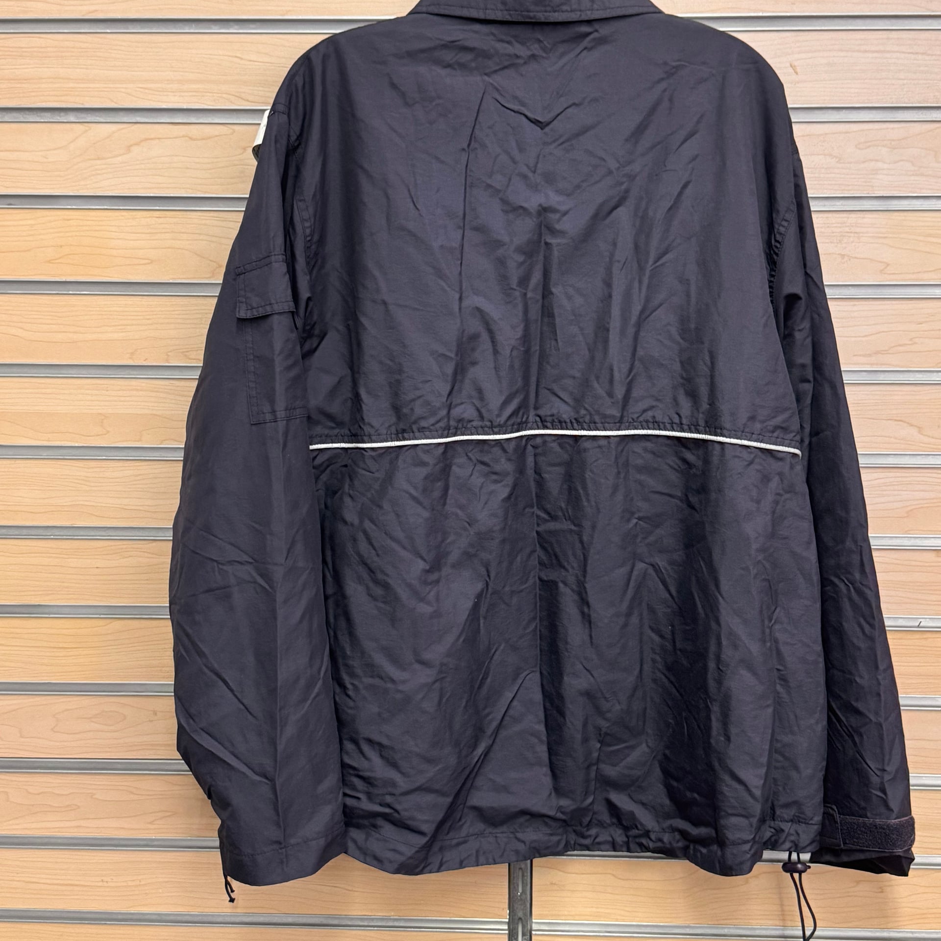 VINTAGE DICKIES LIGHTWEIGHT BLACK TRACK JACKET - L –, 3