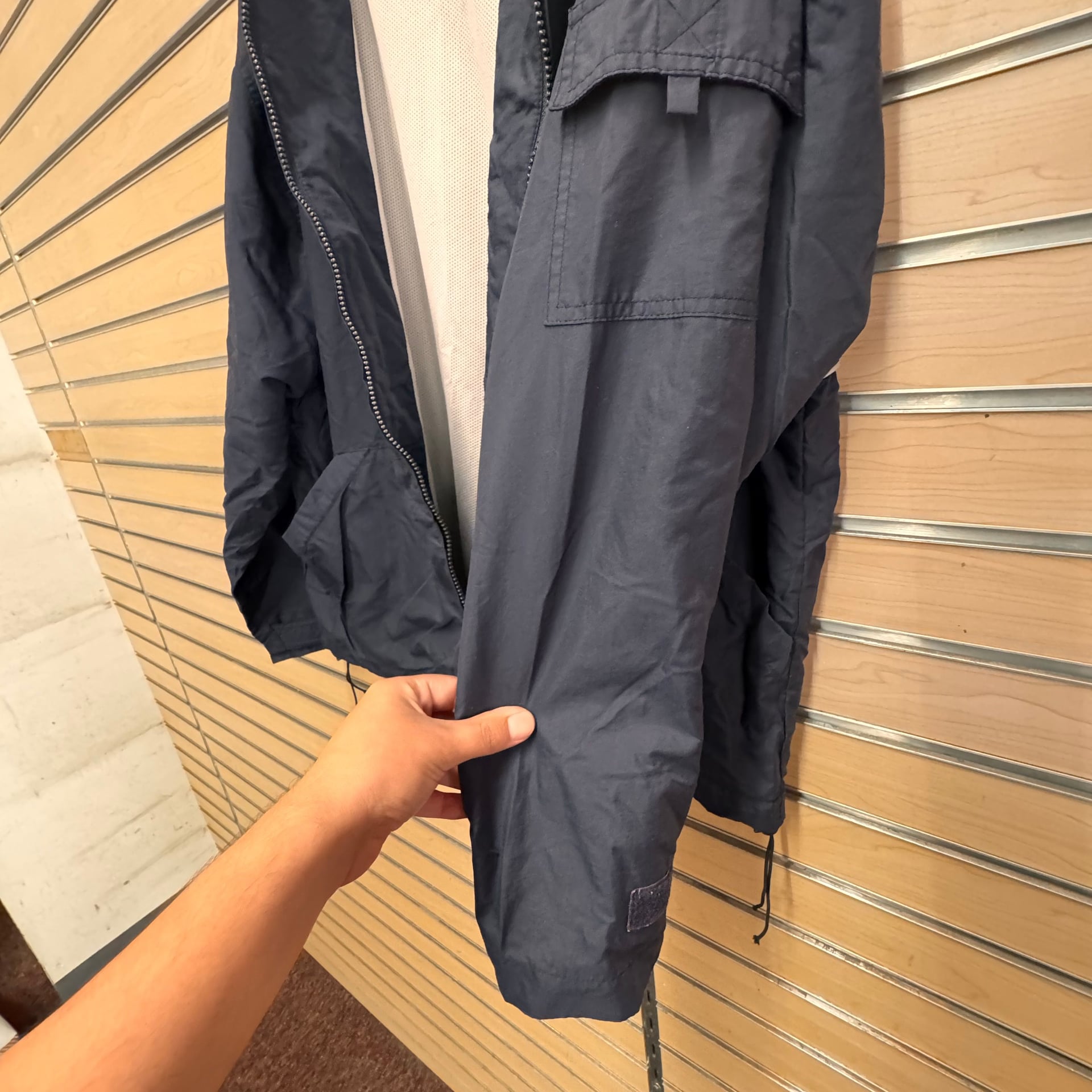 VINTAGE DICKIES LIGHTWEIGHT BLACK TRACK JACKET - L –, 5