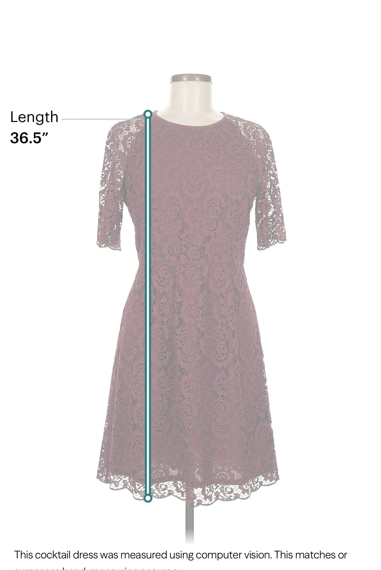 Madewell Lace Magnolia Fit & Flare Mini Dress  8