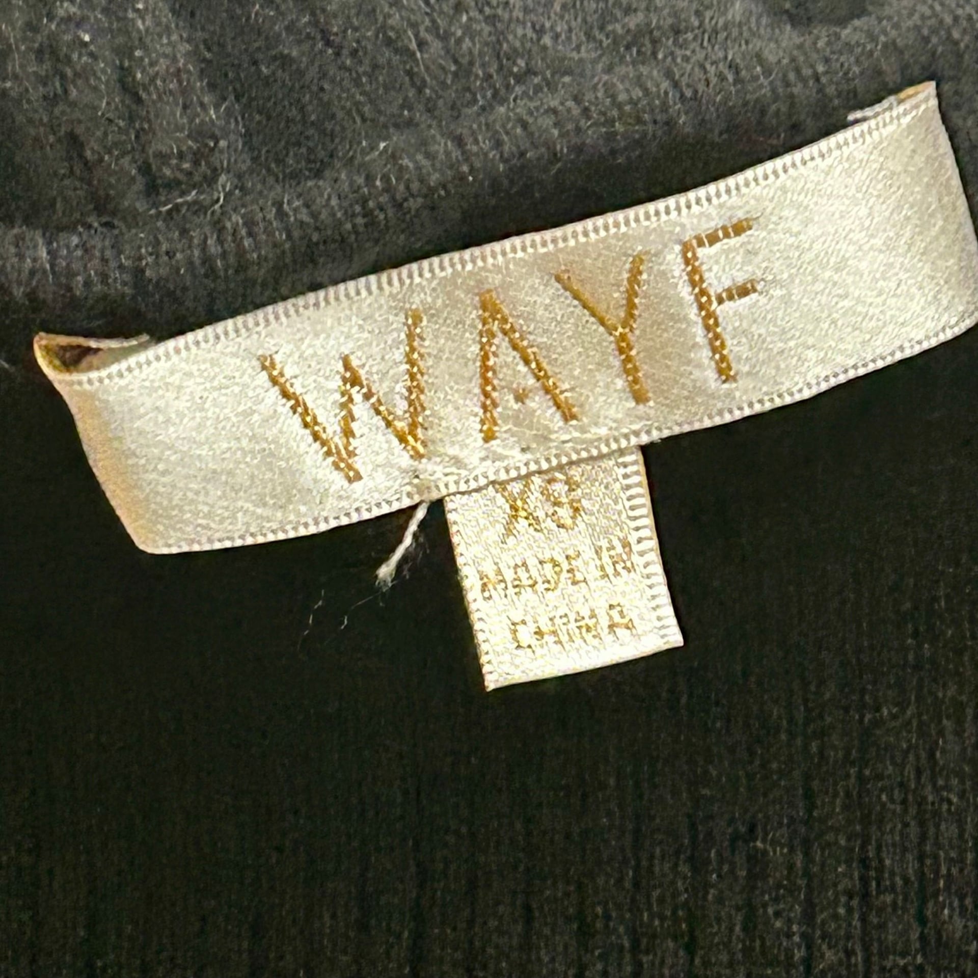 WAYF Black Flutter Ruffle Ribbed Cardigan XS 3