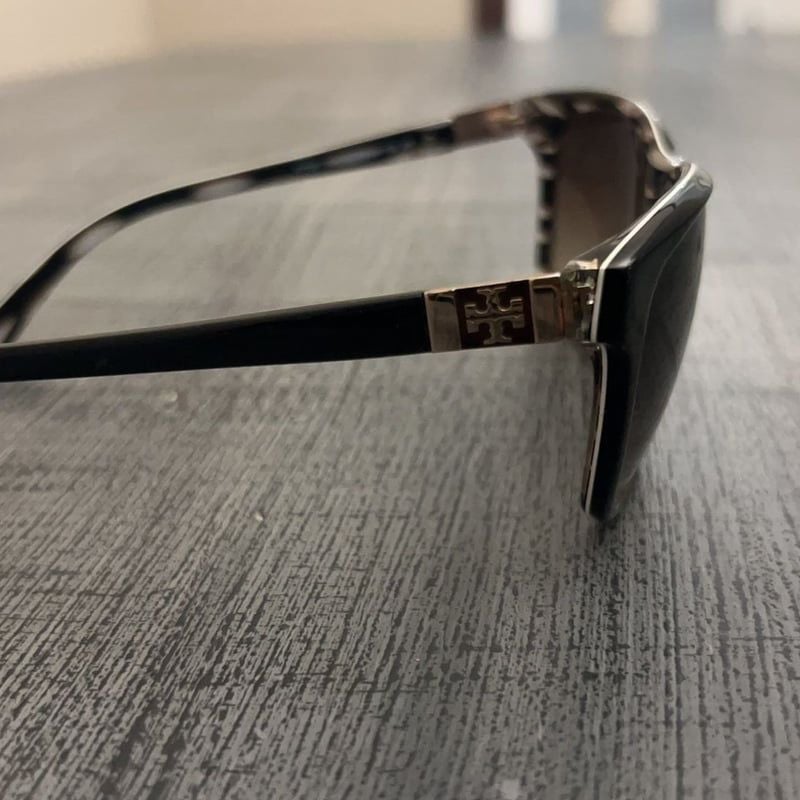 Tory Burch TY7031 Tribal Brown Gradient Square Sunglasses 3