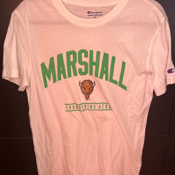 Marshall Thundering Herd Green T-Shirt The Herd