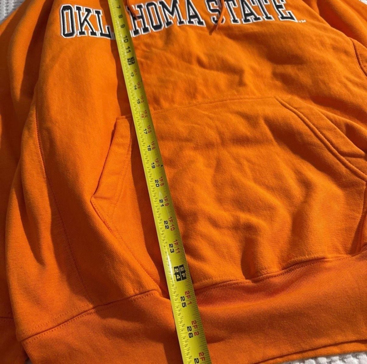 Vintage Steve and Barrys Oklahoma State Orange Hoodie 5