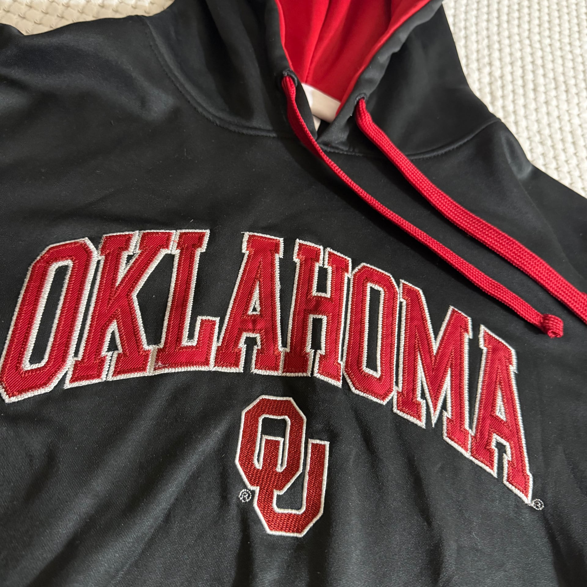 Colosseum Men's Black Oklahoma Sooners Reese Pullover Hoodie 2
