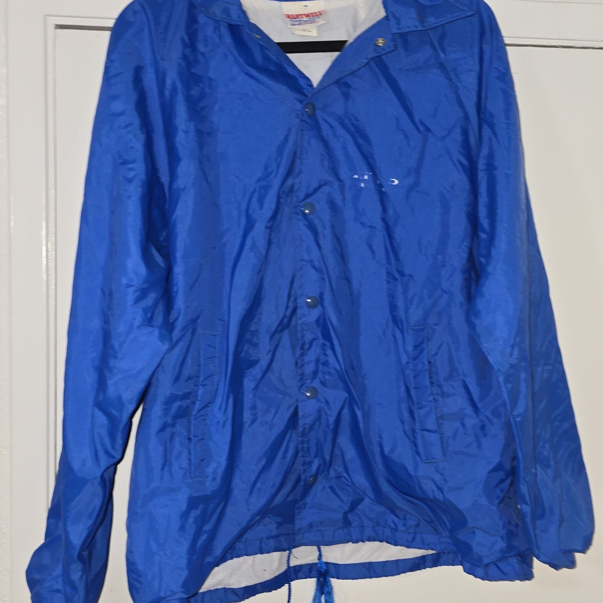 HARTWELL SPORTS Coach Snap Button Light Jacket Blue Colour Medium Size 2