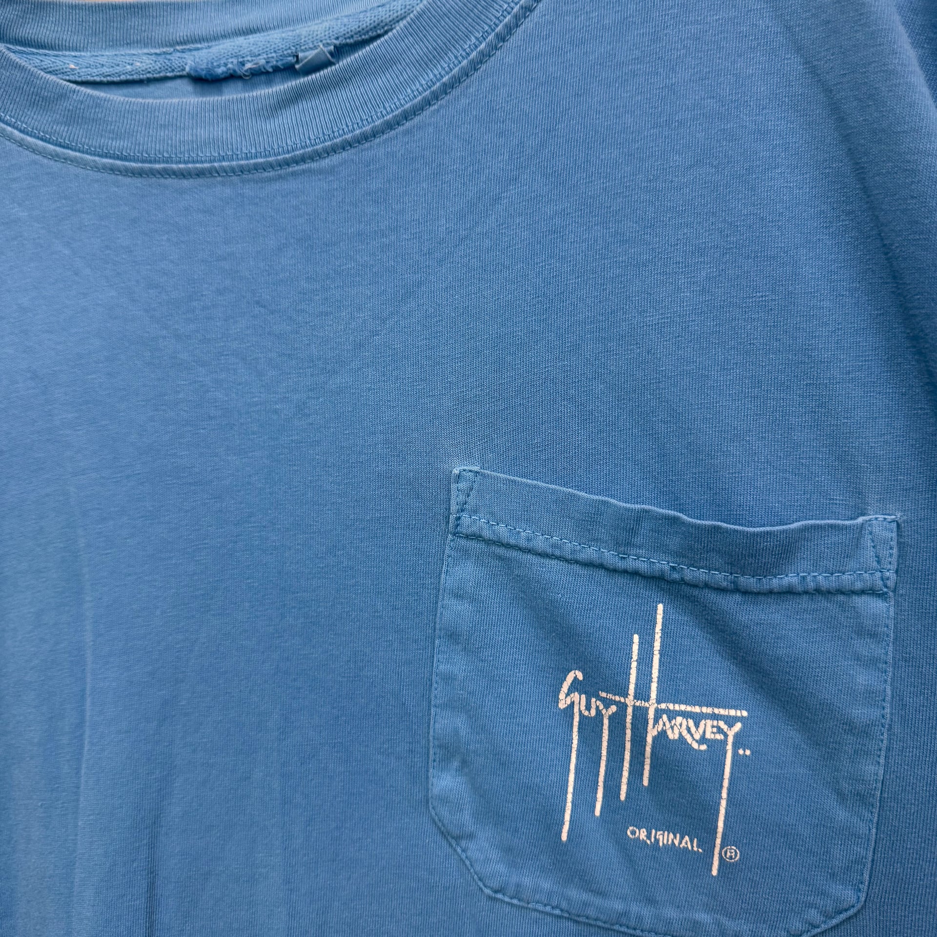 Vintage 90s Guy Harvey Shark Single Stitch White T... 2
