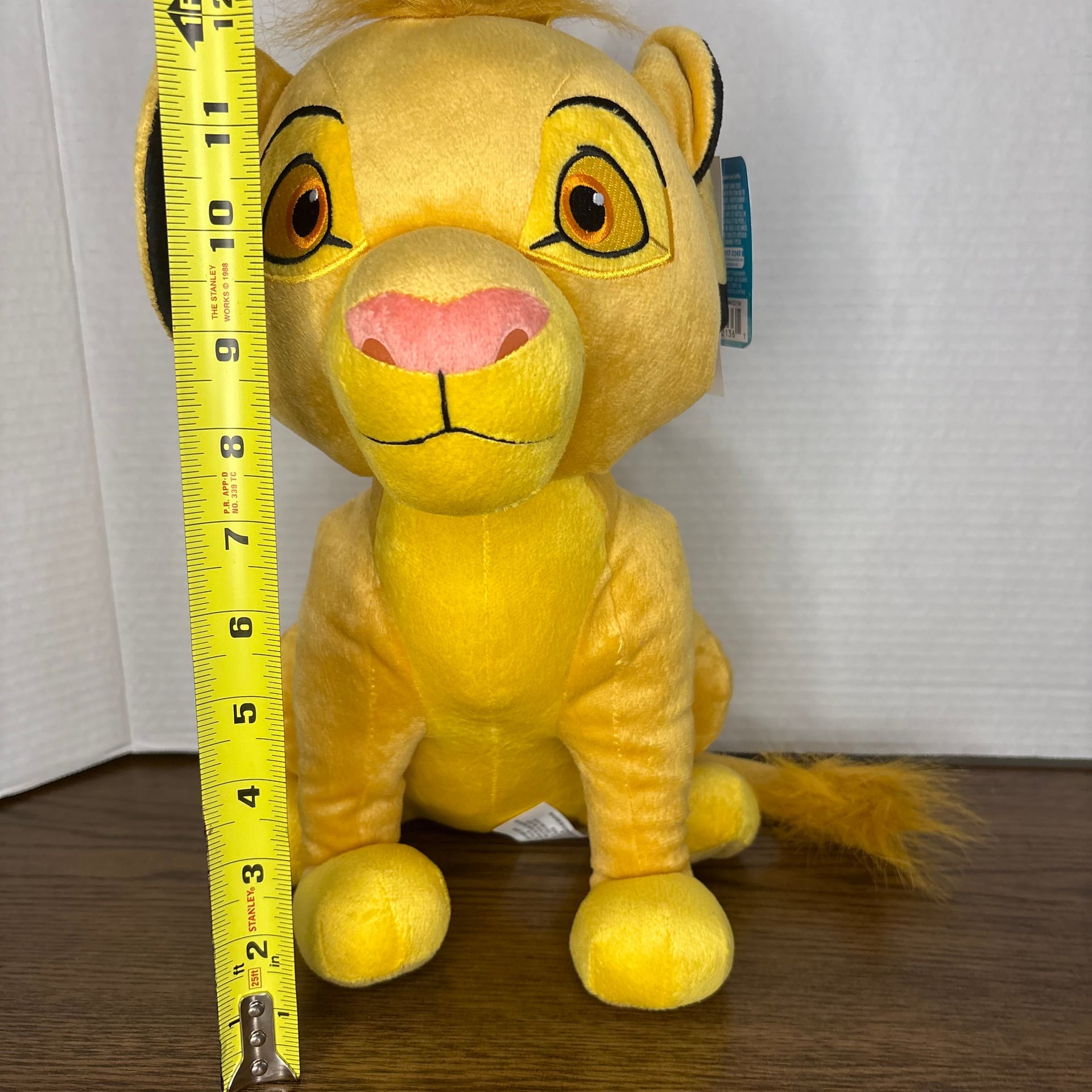 Disney The Lion King Simba Plush Stuffed Animal Toy 12" 8