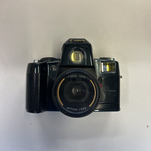 Canon TC-9000 35mm Film Camera - Focus Free Optical Lens - Tested Works