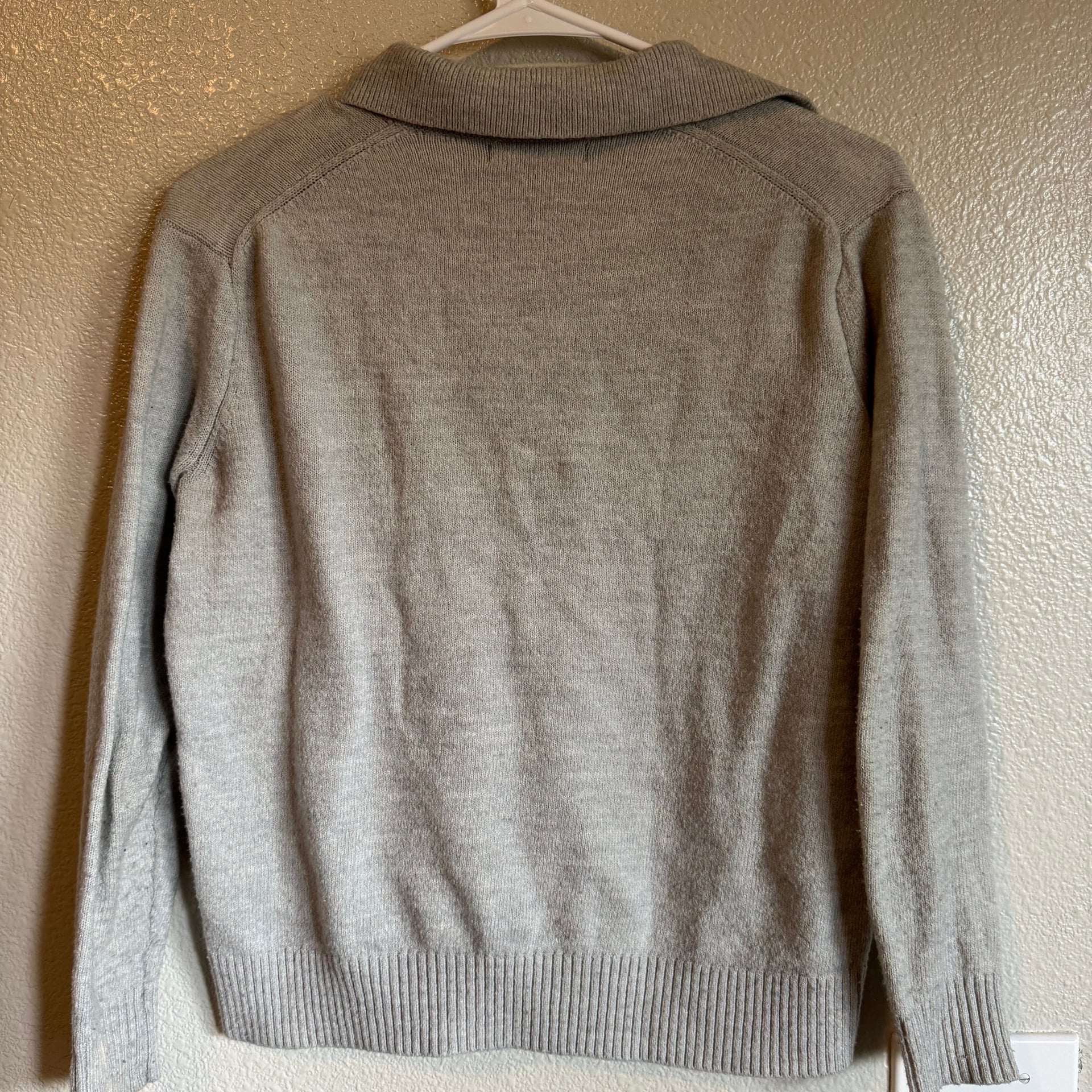 Banana Republic Textured Johnny-Collar Sweater 4