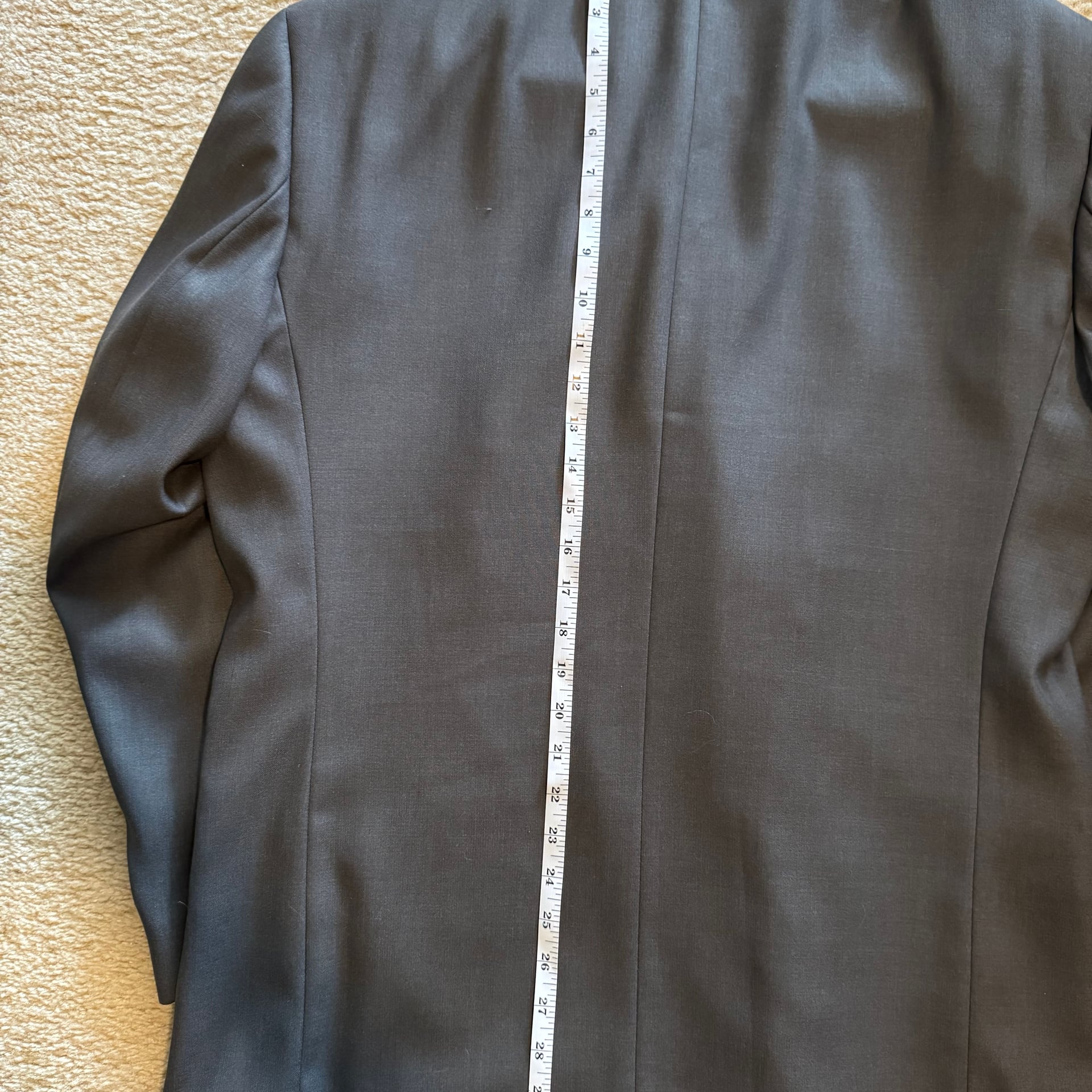 Caravelli Men's Suit Jacket 3 Button Blazer Gray 44R 9