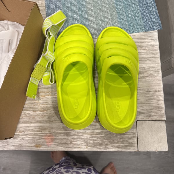 UGG Women's Sport Yeah Slingback Key Lime Sandals