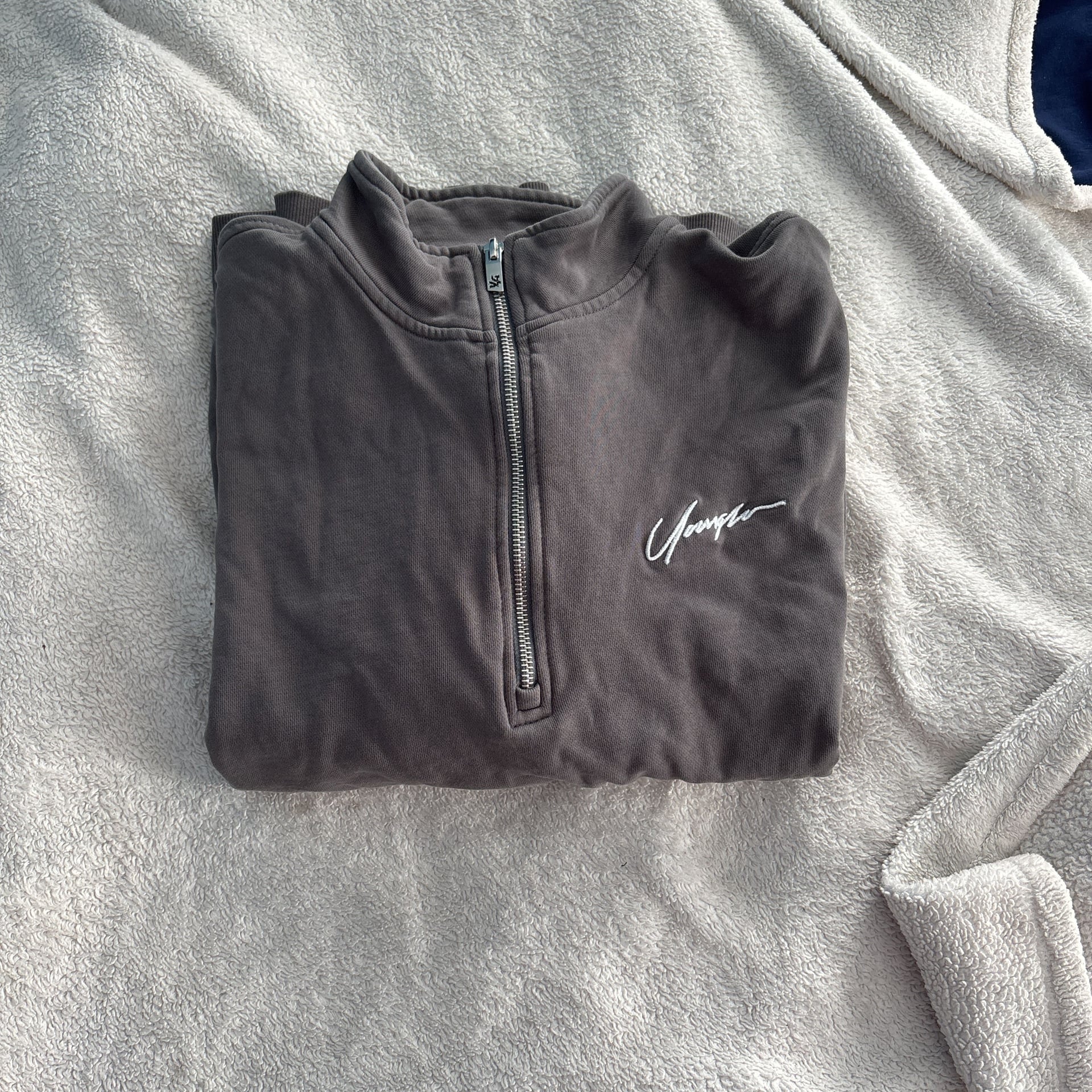 YOUNG LA Men's Half Zip Pullover 1
