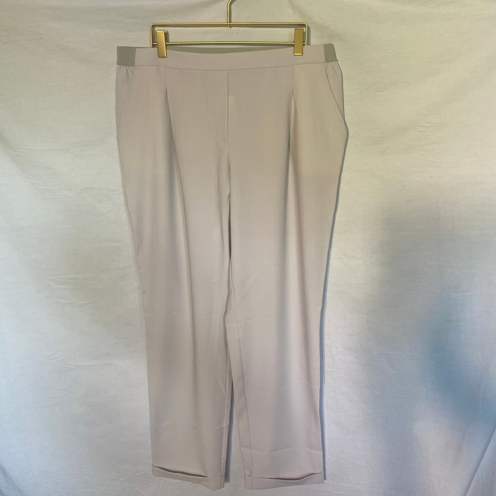 Diana Galessi Light Lavender Dress Pants Euro Size 48 NWT MSRP ~250 & up 2