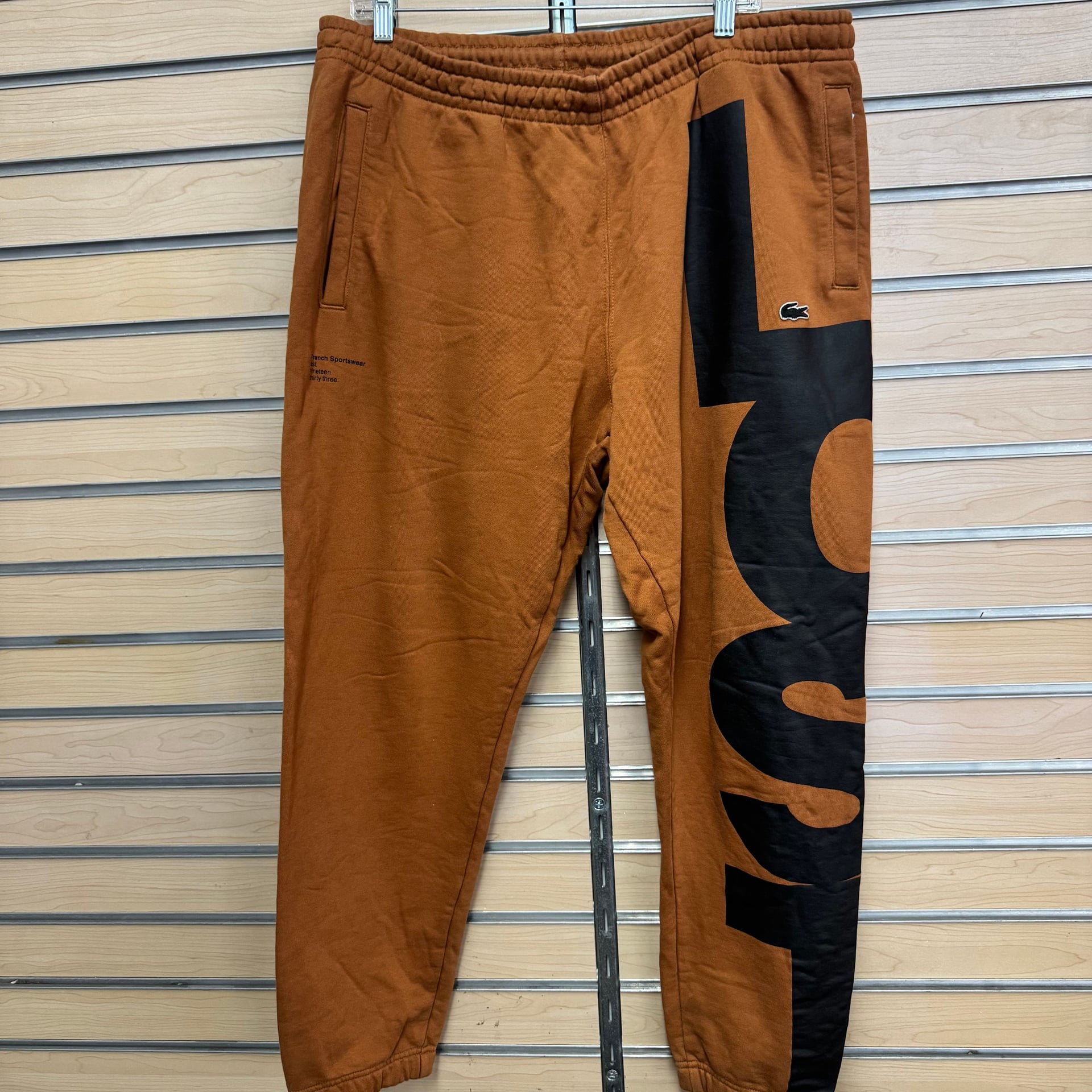 Lacoste Men Wheat/Brown sweats XXL 1