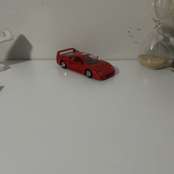 Modellino Burago Ferrari F40 Scala 1:18 COD. 7032 Vintage Anno 1987 - Officina68 -