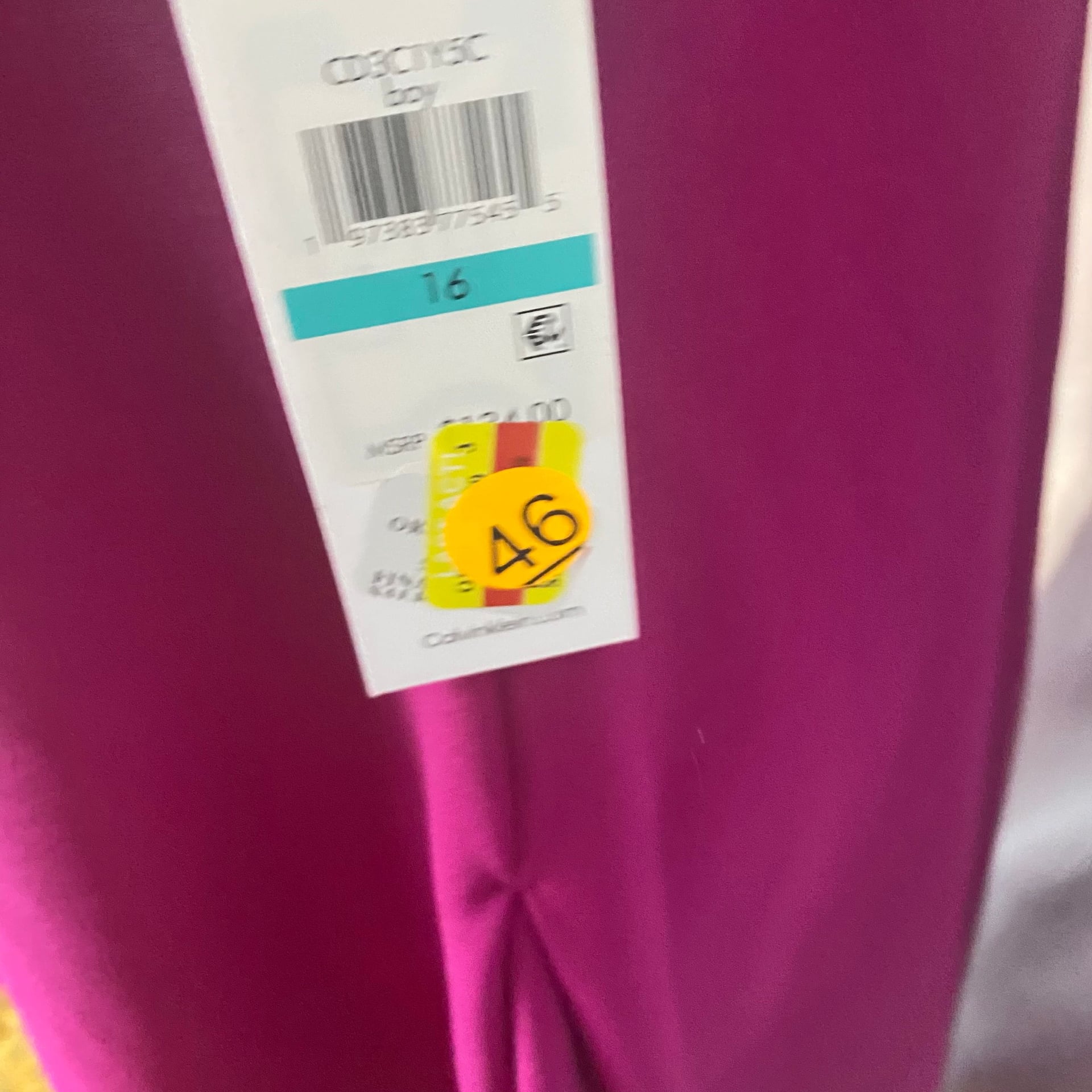 Calvin Klein Sleeveless Pink Blazer Dress Sz 16 NWT MSRP $124 4