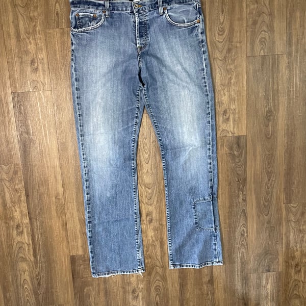 Vintage USA Lucky Brand Bootcut Blue Jeans, Size 38
