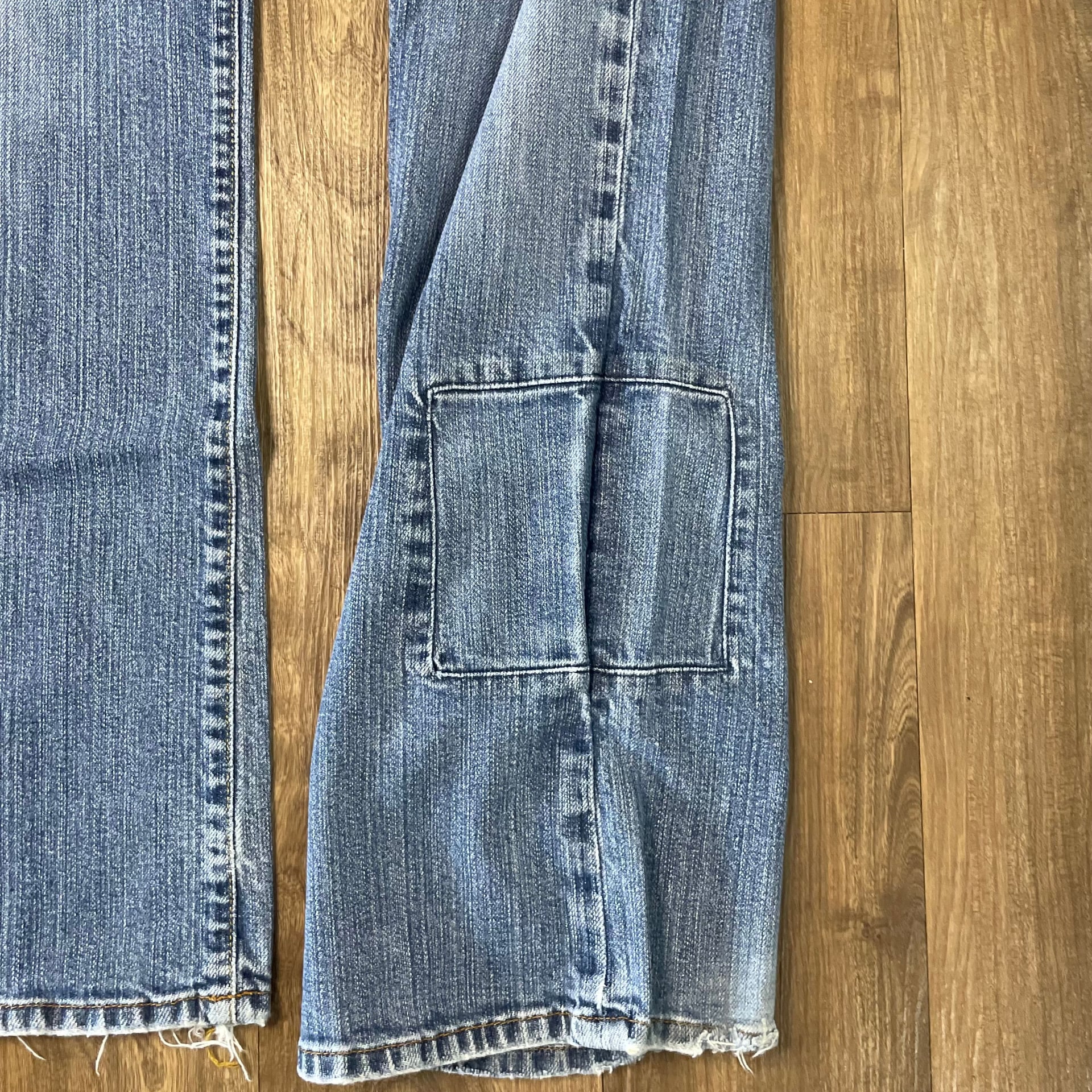 Vintage USA Lucky Brand Bootcut Blue Jeans, Size 38 9