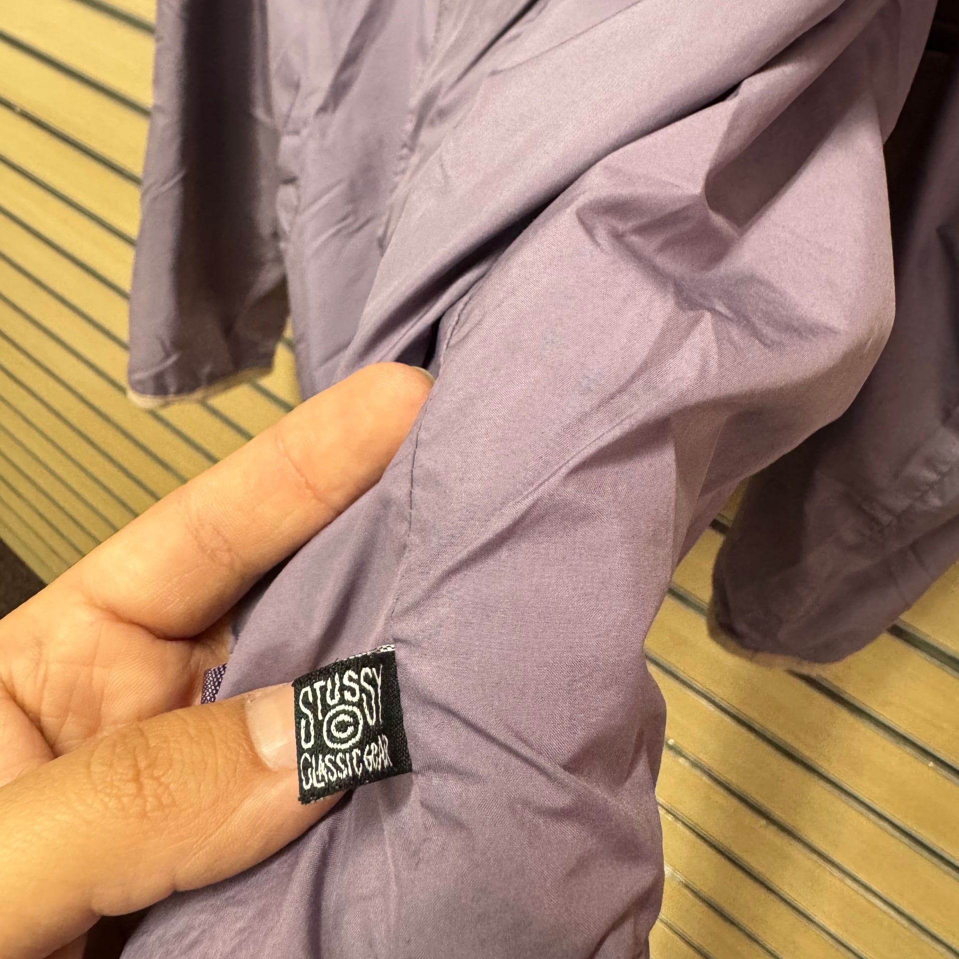 Vintage 90s Stussy Nylon Warm Up Jacket 3