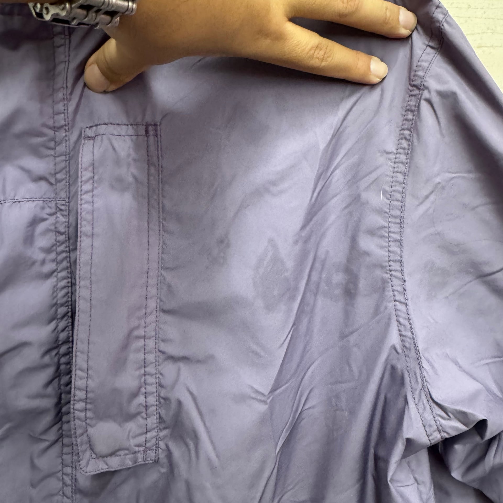 Vintage 90s Stussy Nylon Warm Up Jacket 4