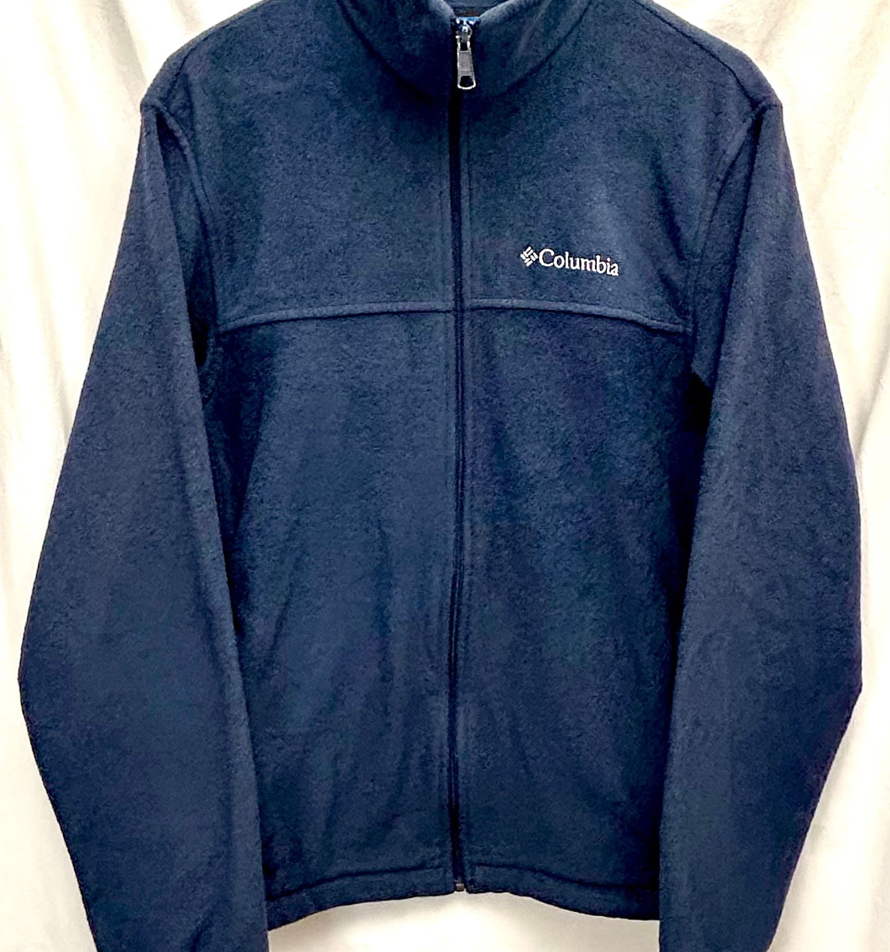 Columbia Mens Blue Full-Zip Fleece Jacket 2