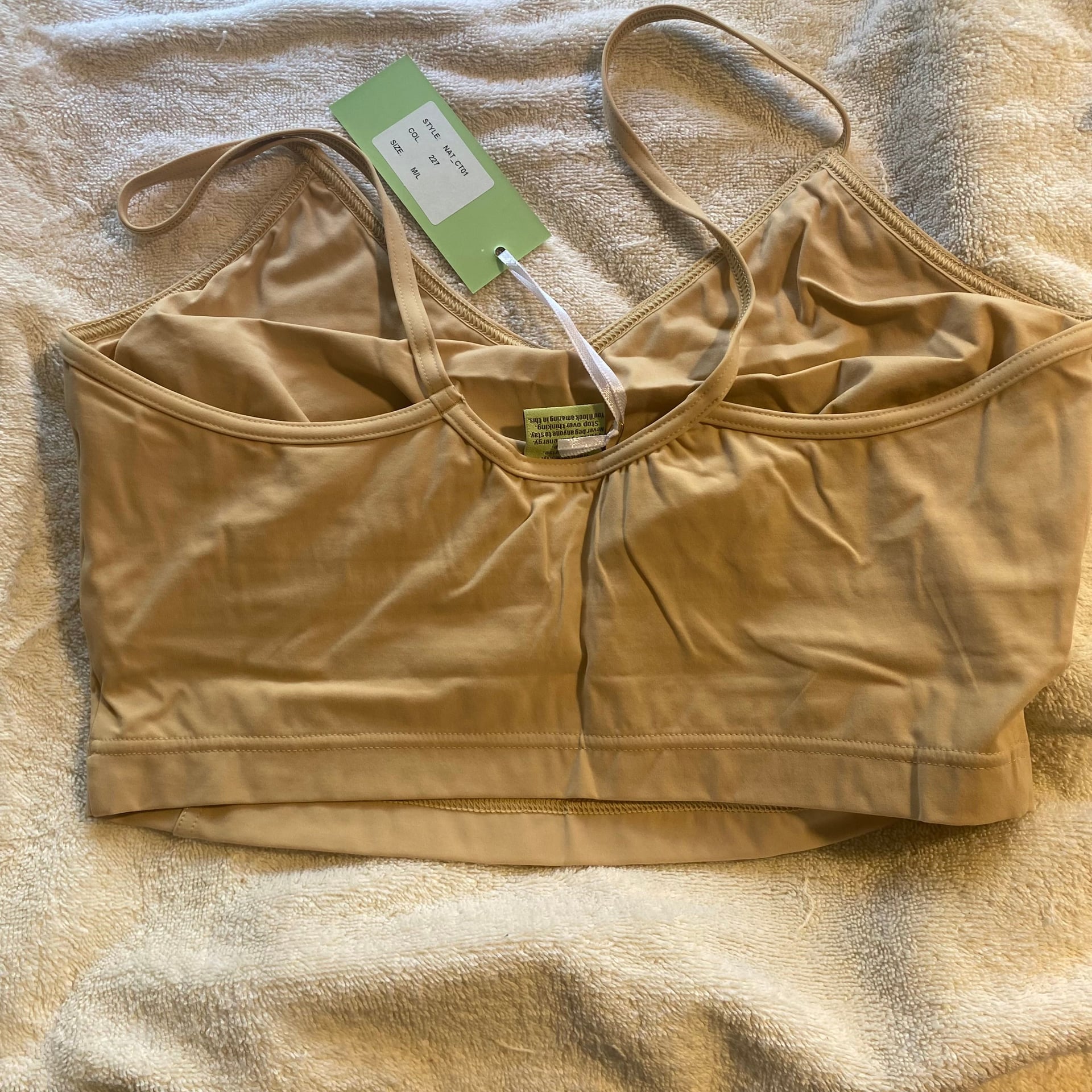 Not After Ten Woman Sports Bra Top MSRP $150 NWT Sz M/L 3