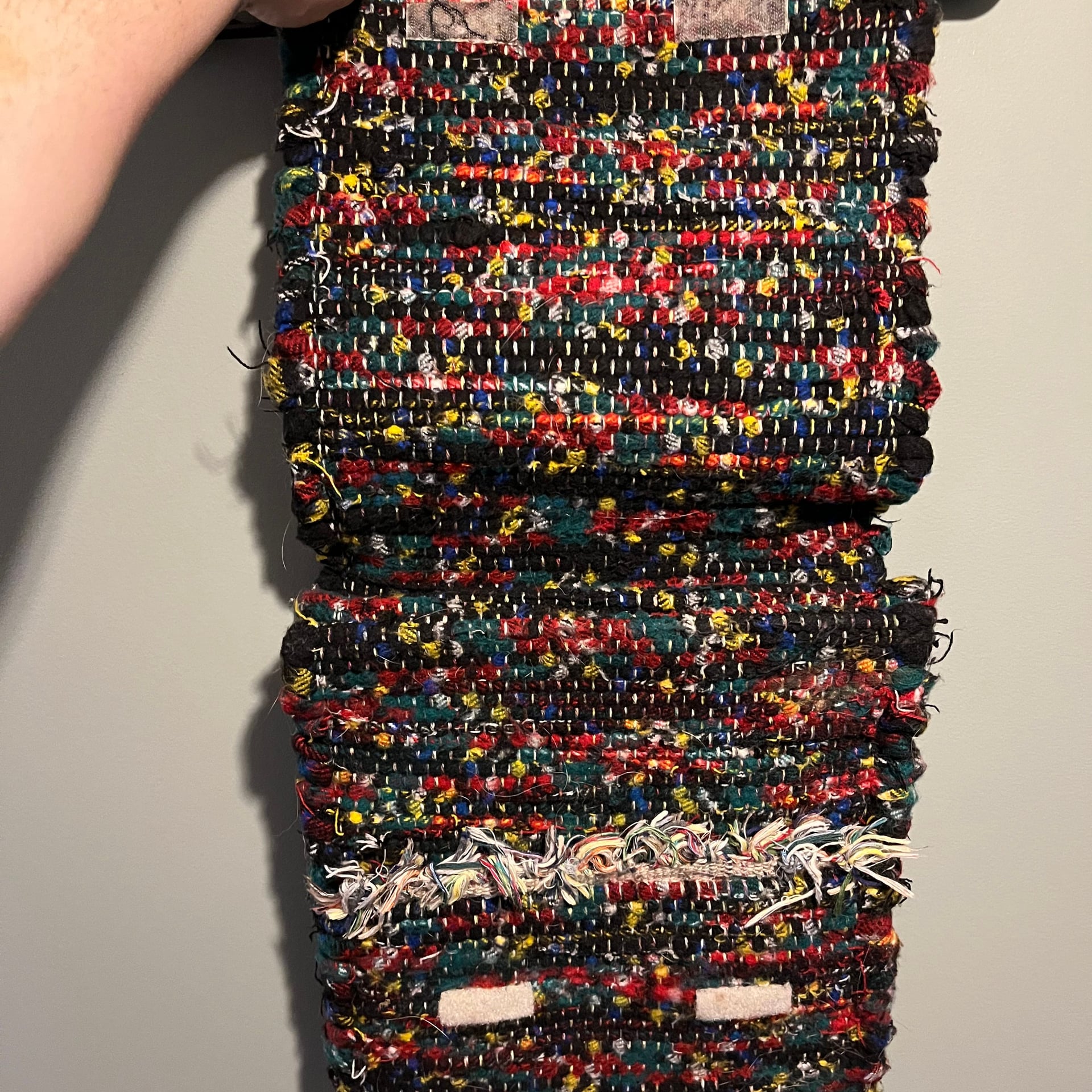 Colorful Woven Kurdish Backpack Handmade 2