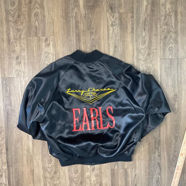 Vintage Larry Chance and the Earls Satin Bomber