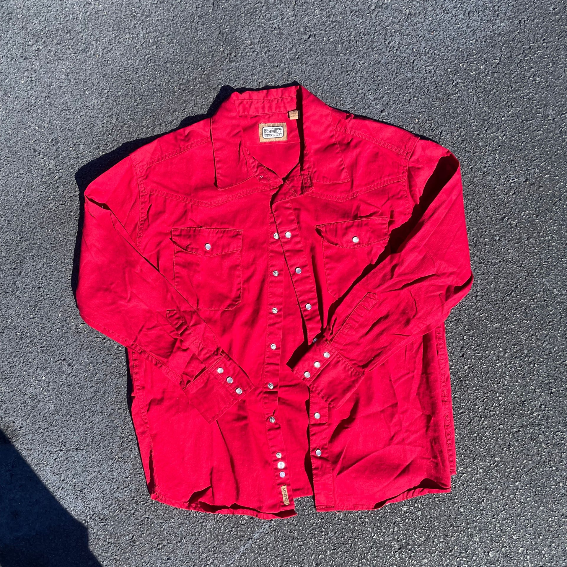 Western Pearl Snap Shirt, XL 1