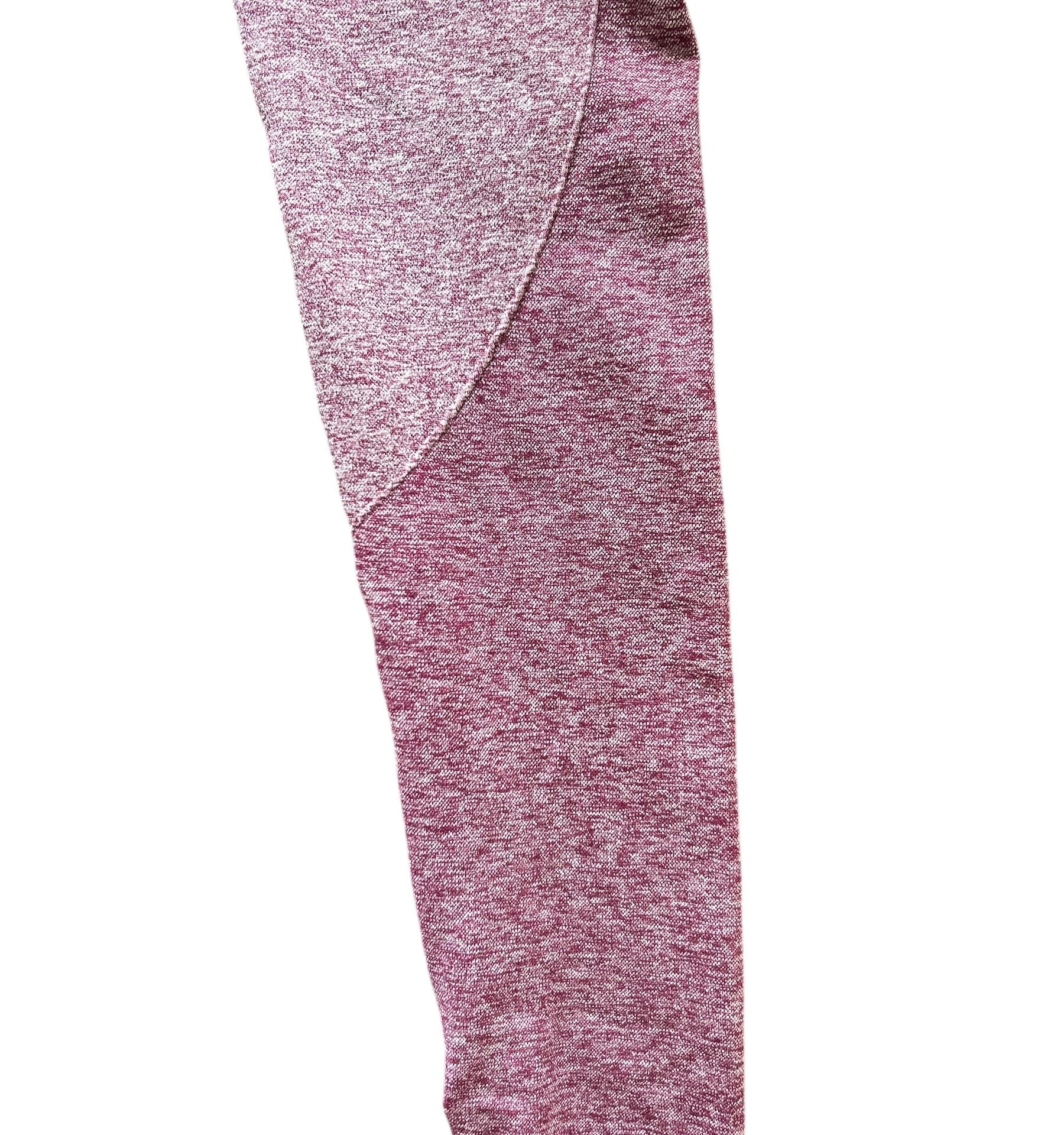 Gymshark OG Flex Seamless Leggings – Pink Marl/Plum – Size XS 3