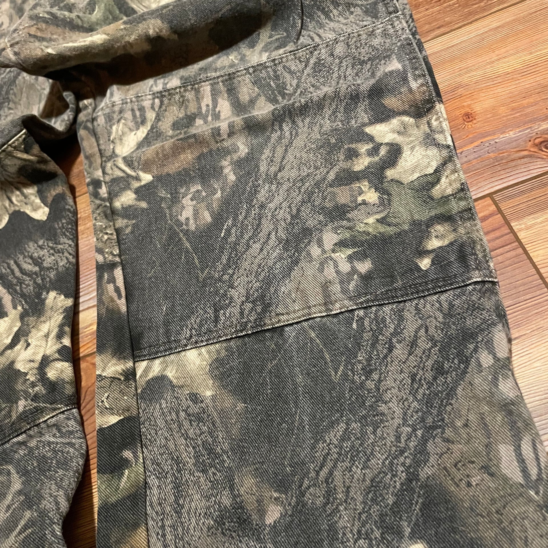 Vintage Wrangler Mossy Oak Break Up Camo Double Knee Pants 2