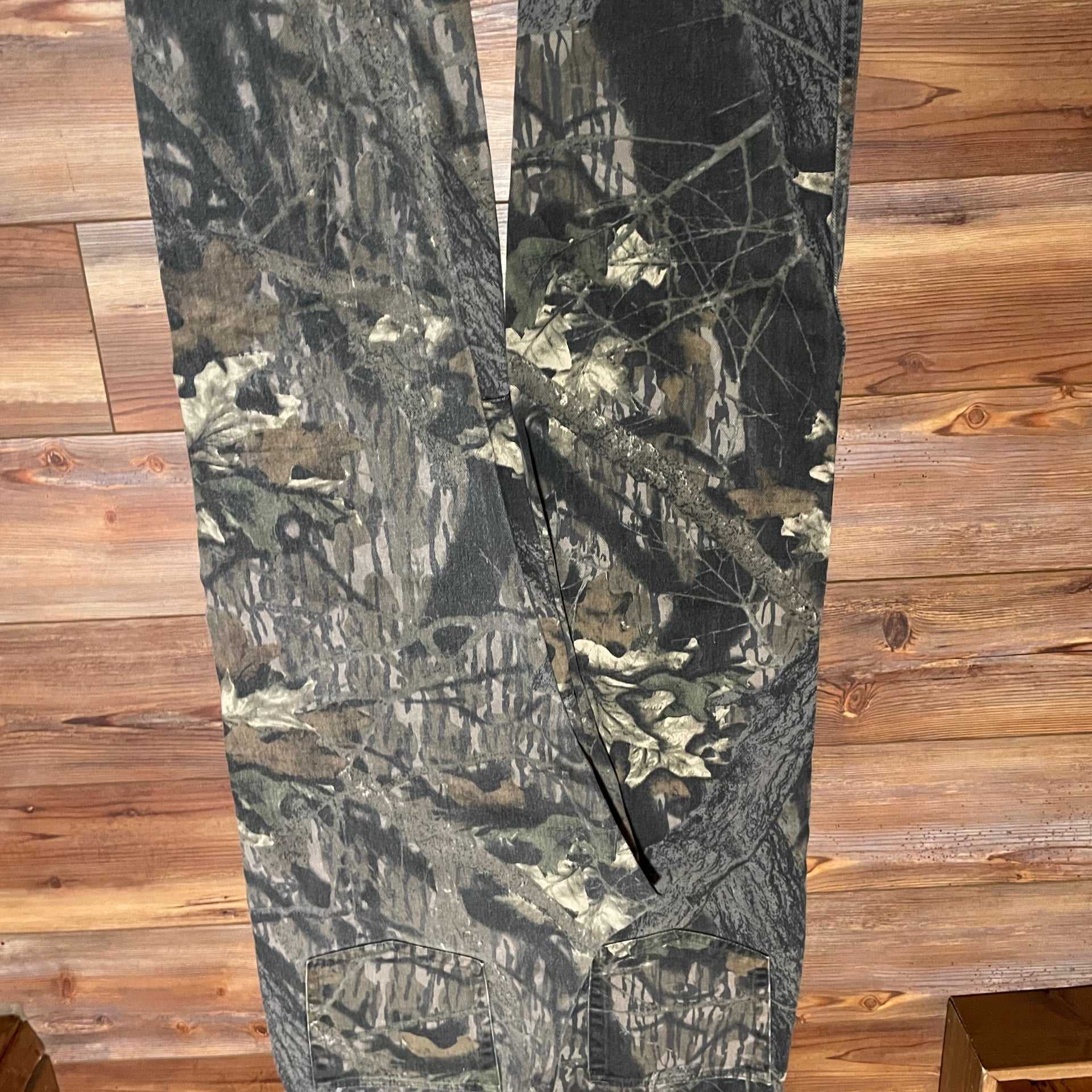 Vintage Wrangler Mossy Oak Break Up Camo Double Knee Pants 5