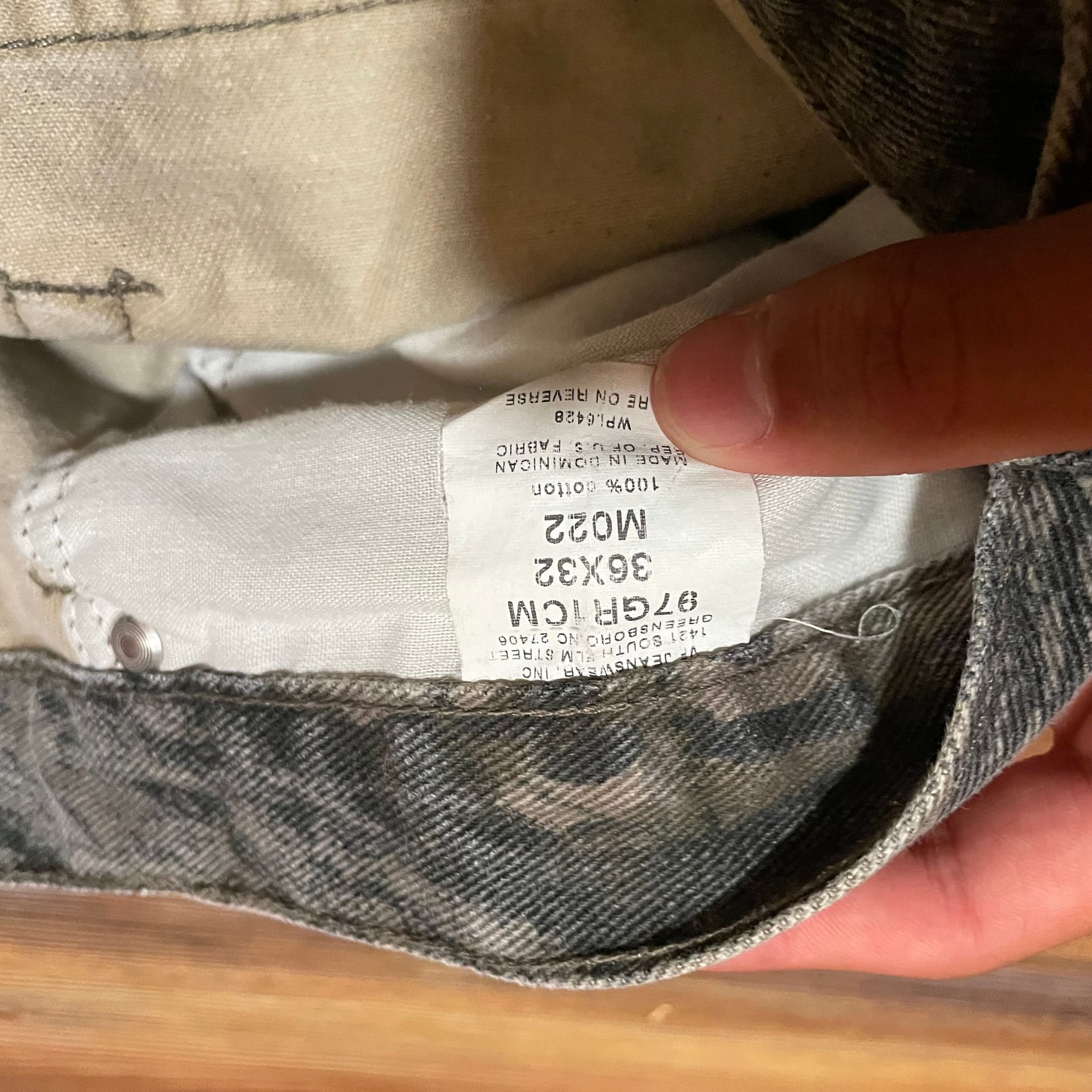 Vintage Wrangler Mossy Oak Break Up Camo Double Knee Pants 7