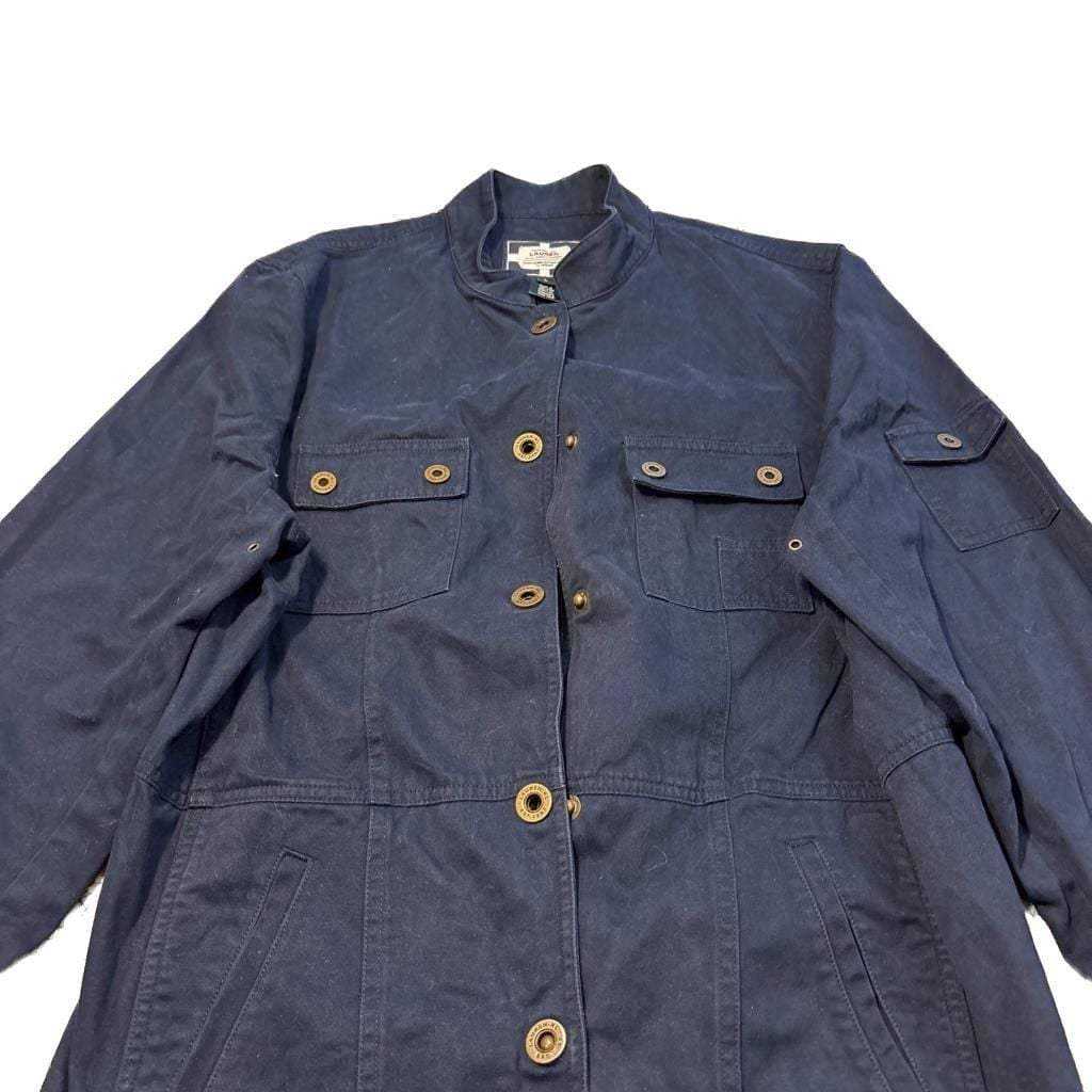 Vintage Ralph Lauren Navy Blue Jacket Sz M Lauren Navel Supply Company 4